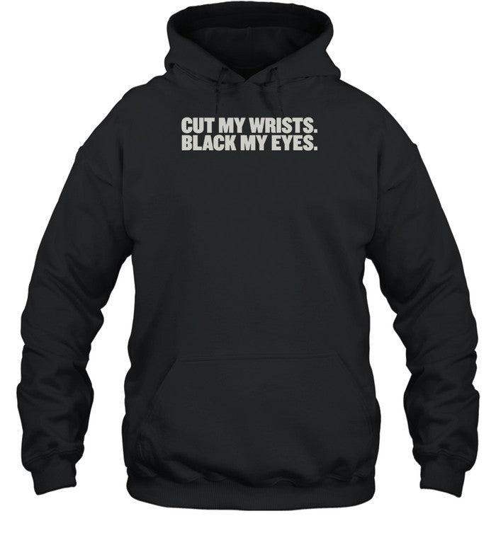 Hawthorne Heights Cut My Wrists Black My Eyes Unisex Hoodie