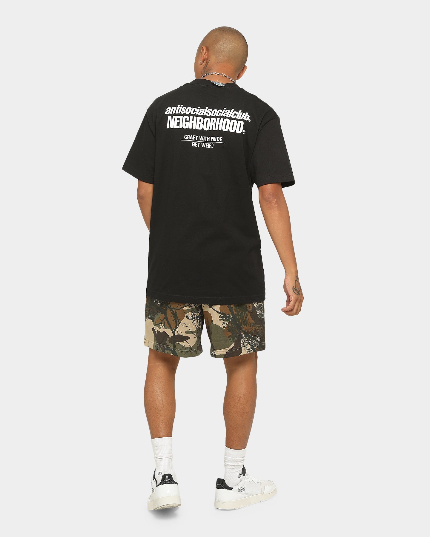 Anti Social Social Club Cambered T-Shirt Black