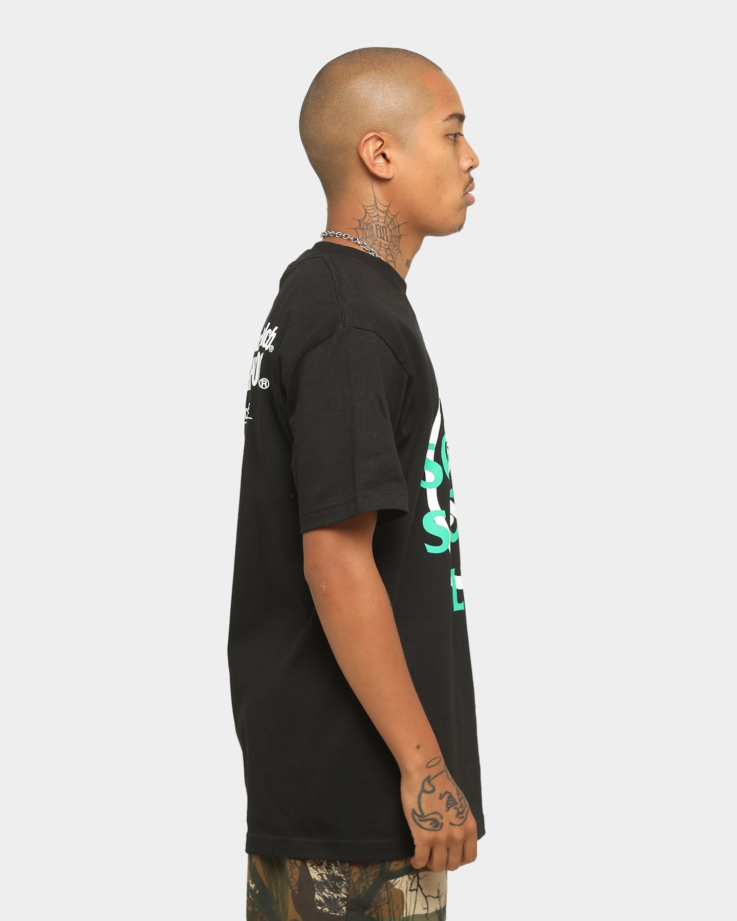 Anti Social Social Club Cambered T-Shirt Black