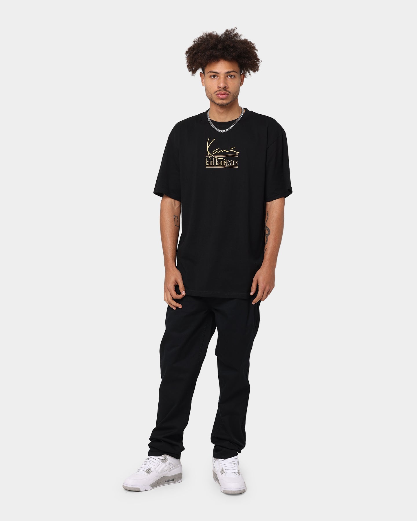 Karl Kani Signature KKJ T-Shirt Black