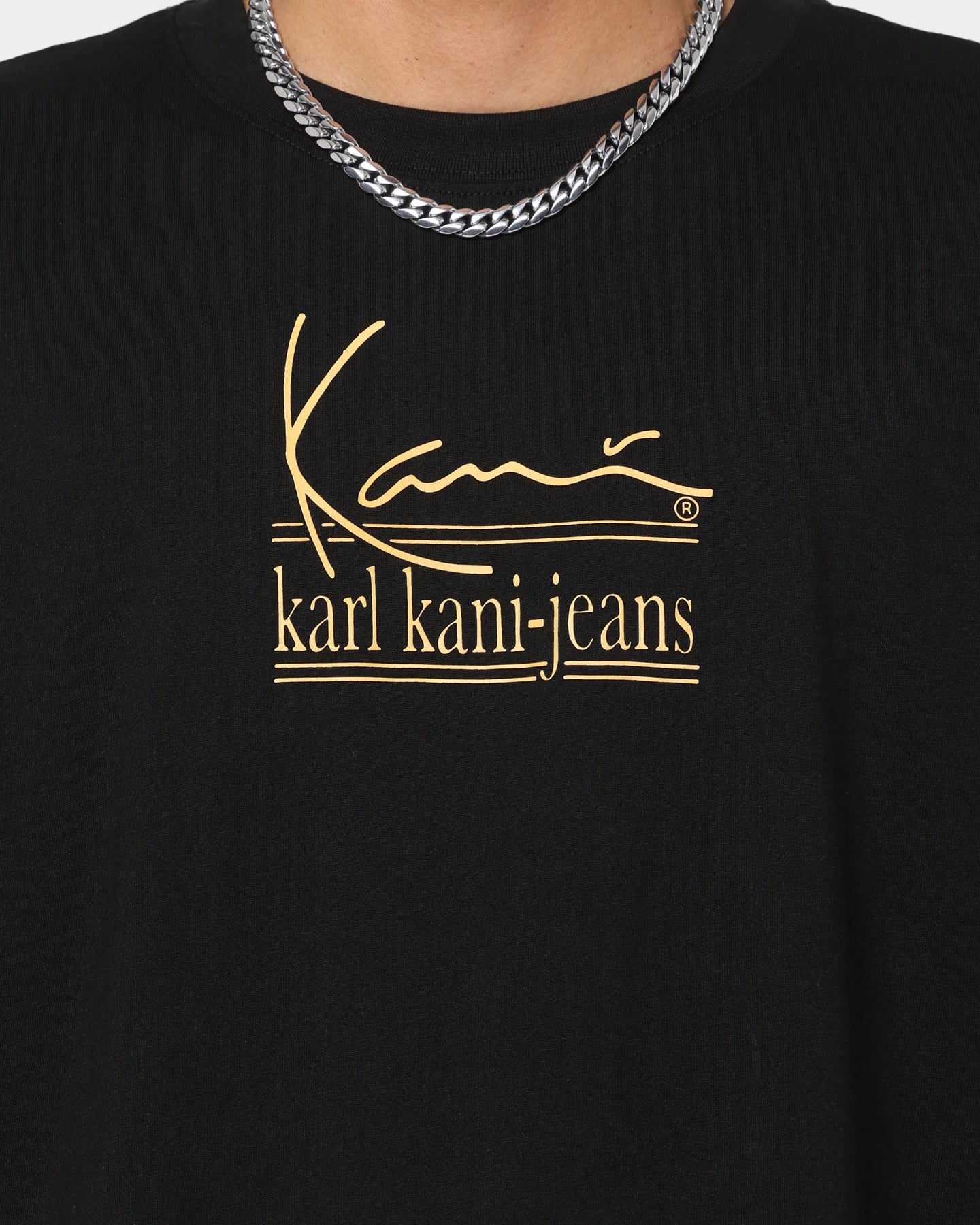 Karl Kani Signature KKJ T-Shirt Black