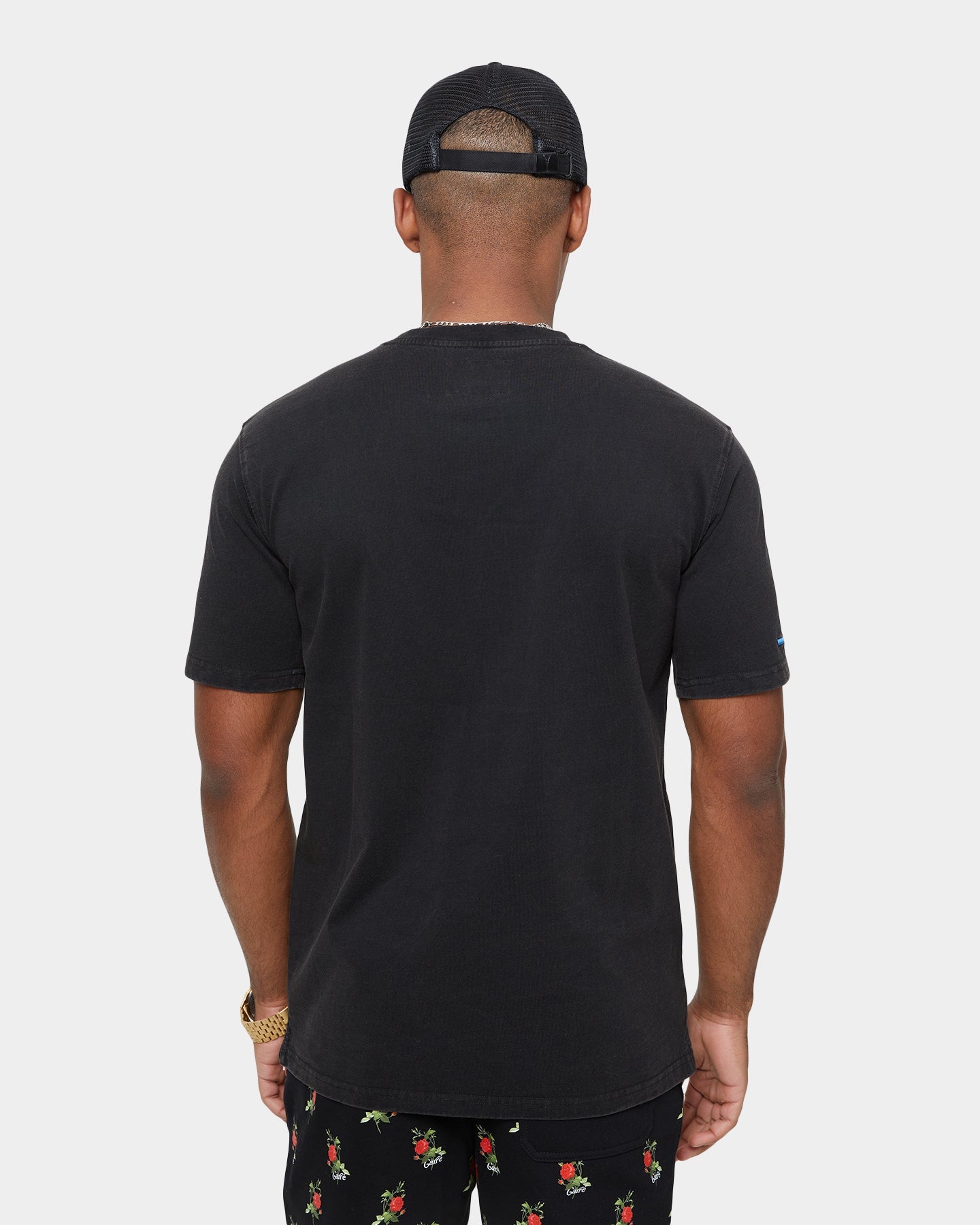 Carre Ament Vintage Classic Short Sleeve T-Shirt Washed Black
