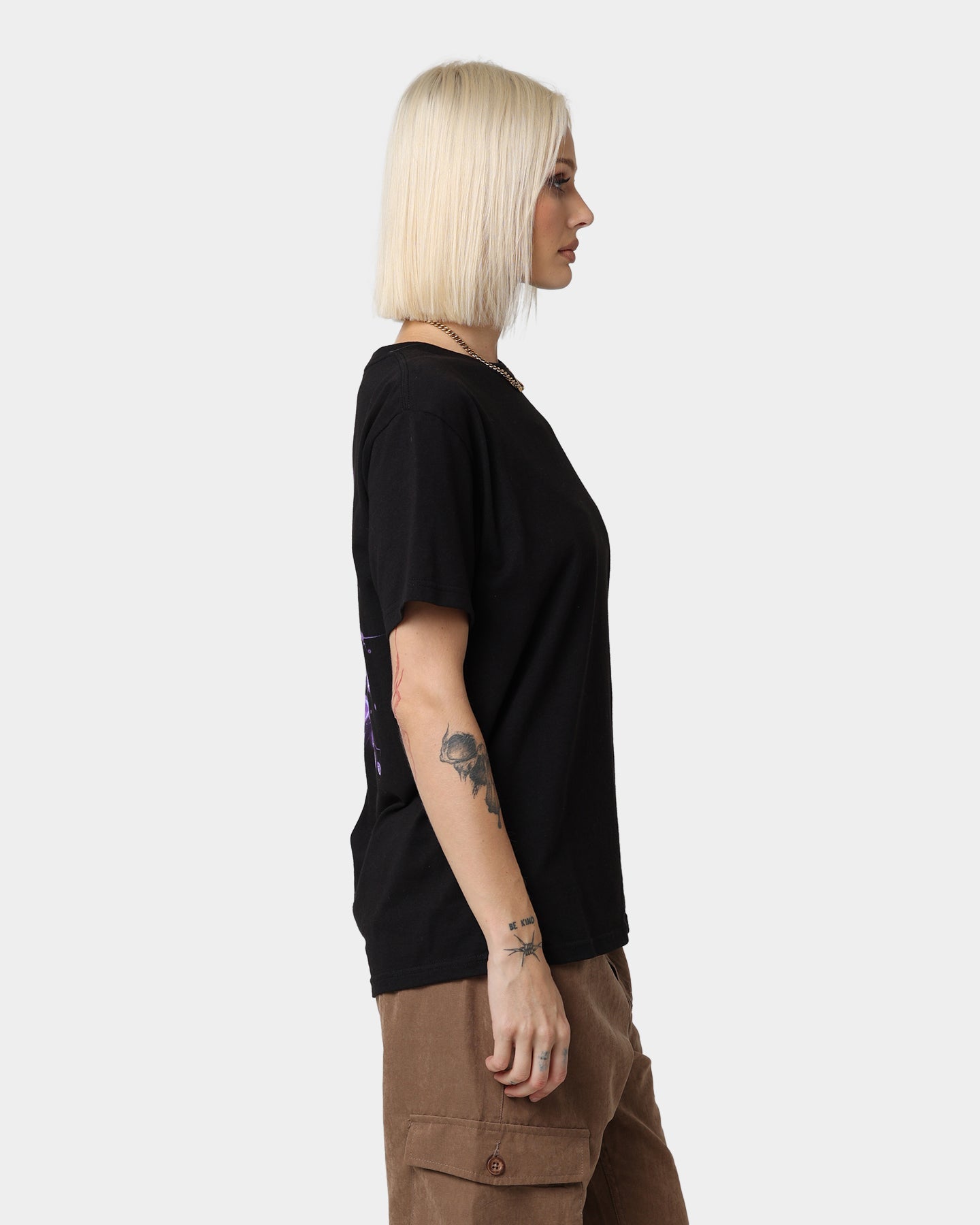 Anti Social Social Club I See Grape T-Shirt Black Style001
