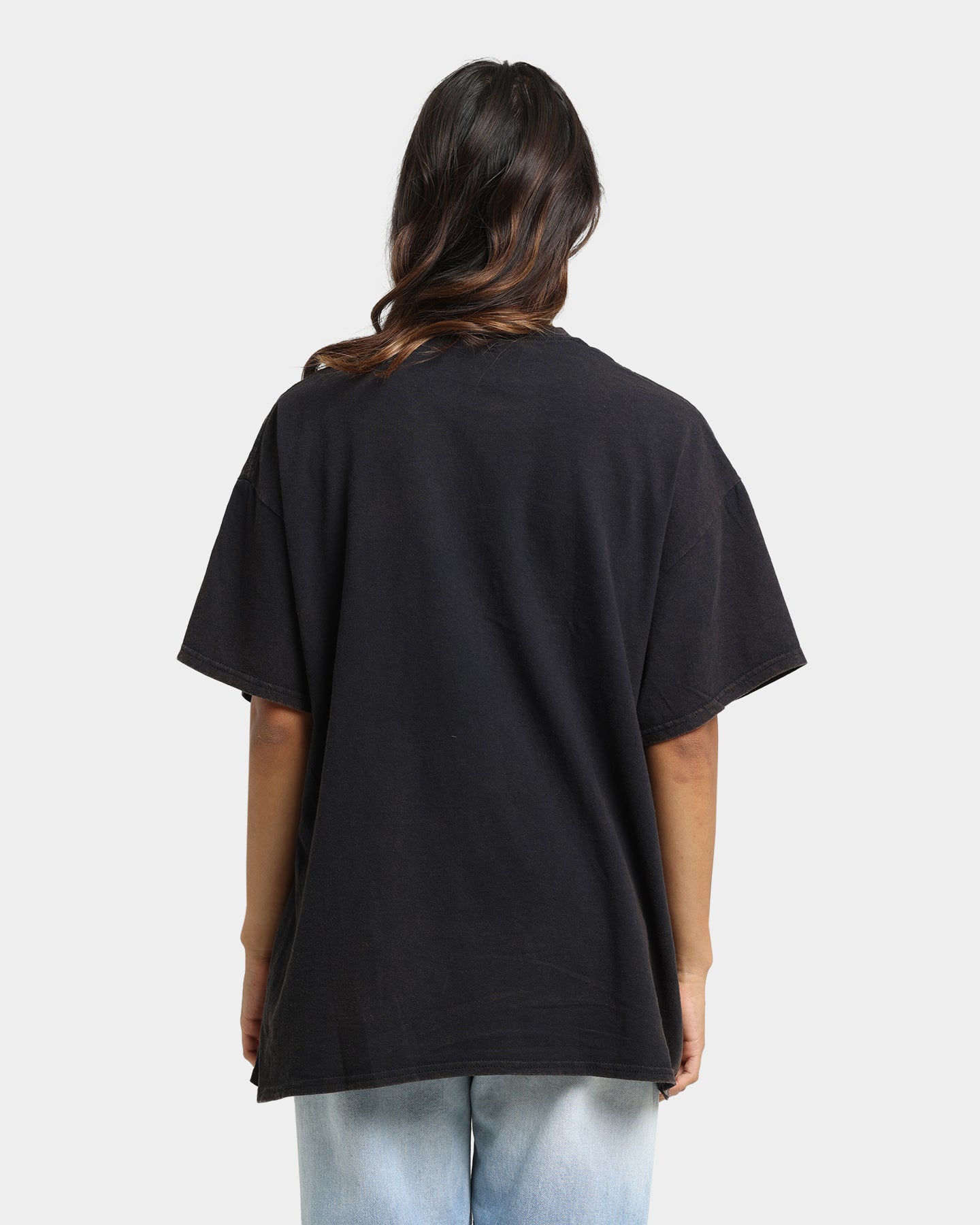 Goat Crew World Peace Vintage T-Shirt Black Wash Style001