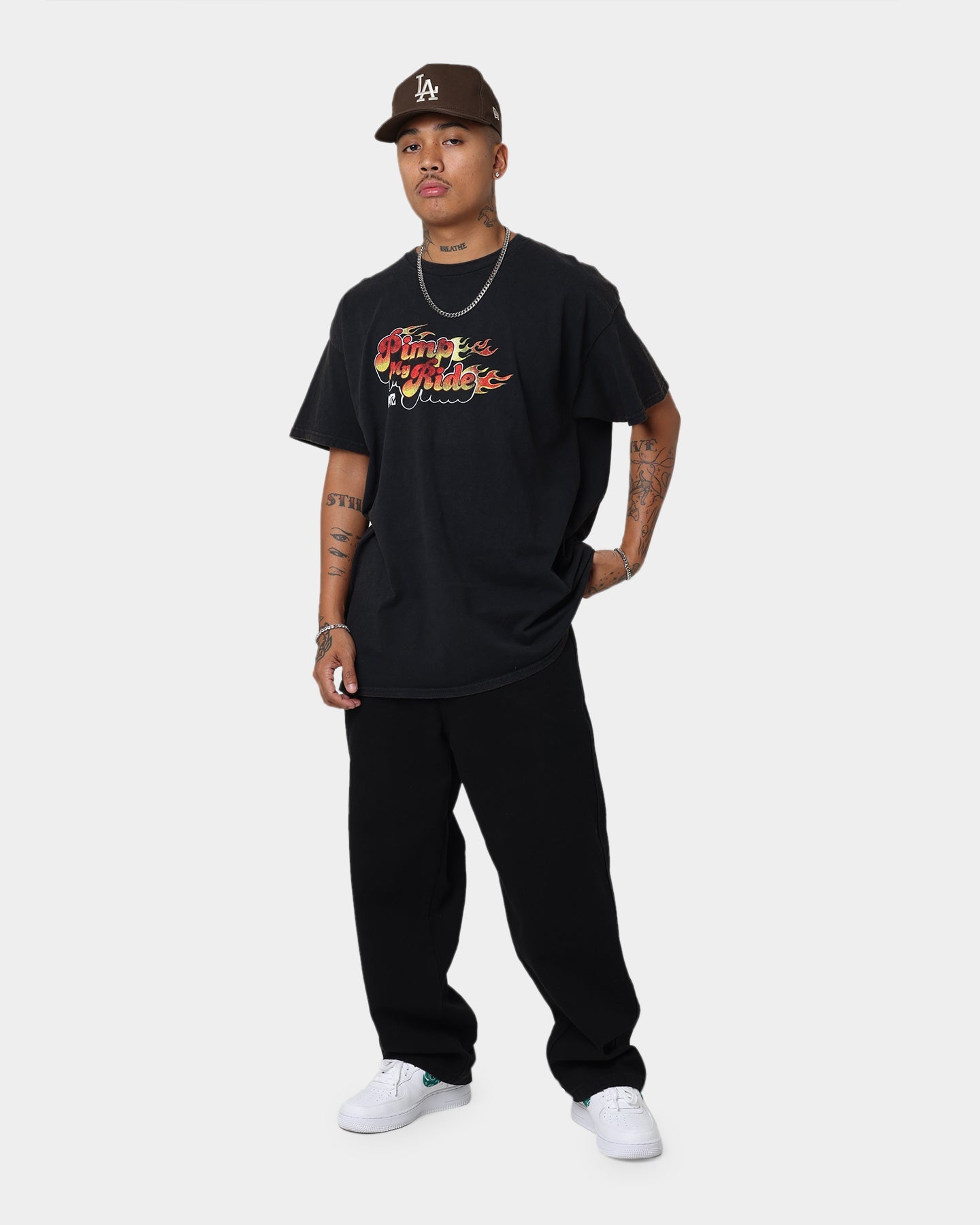 American Thrift X MTV Pimp My Ride Vintage T-Shirt Black Wash