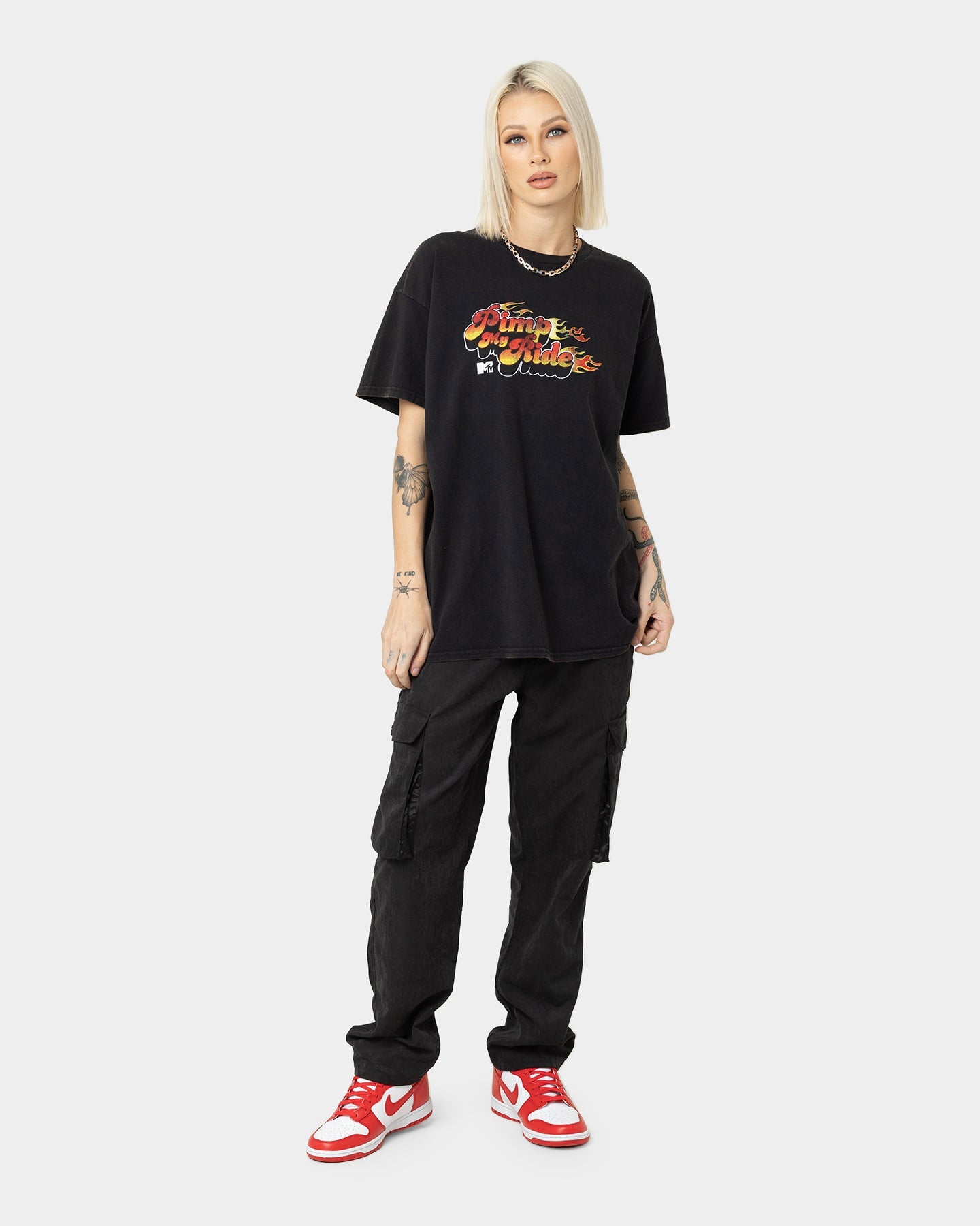 American Thrift X MTV Pimp My Ride Vintage T-Shirt Black Wash Style001