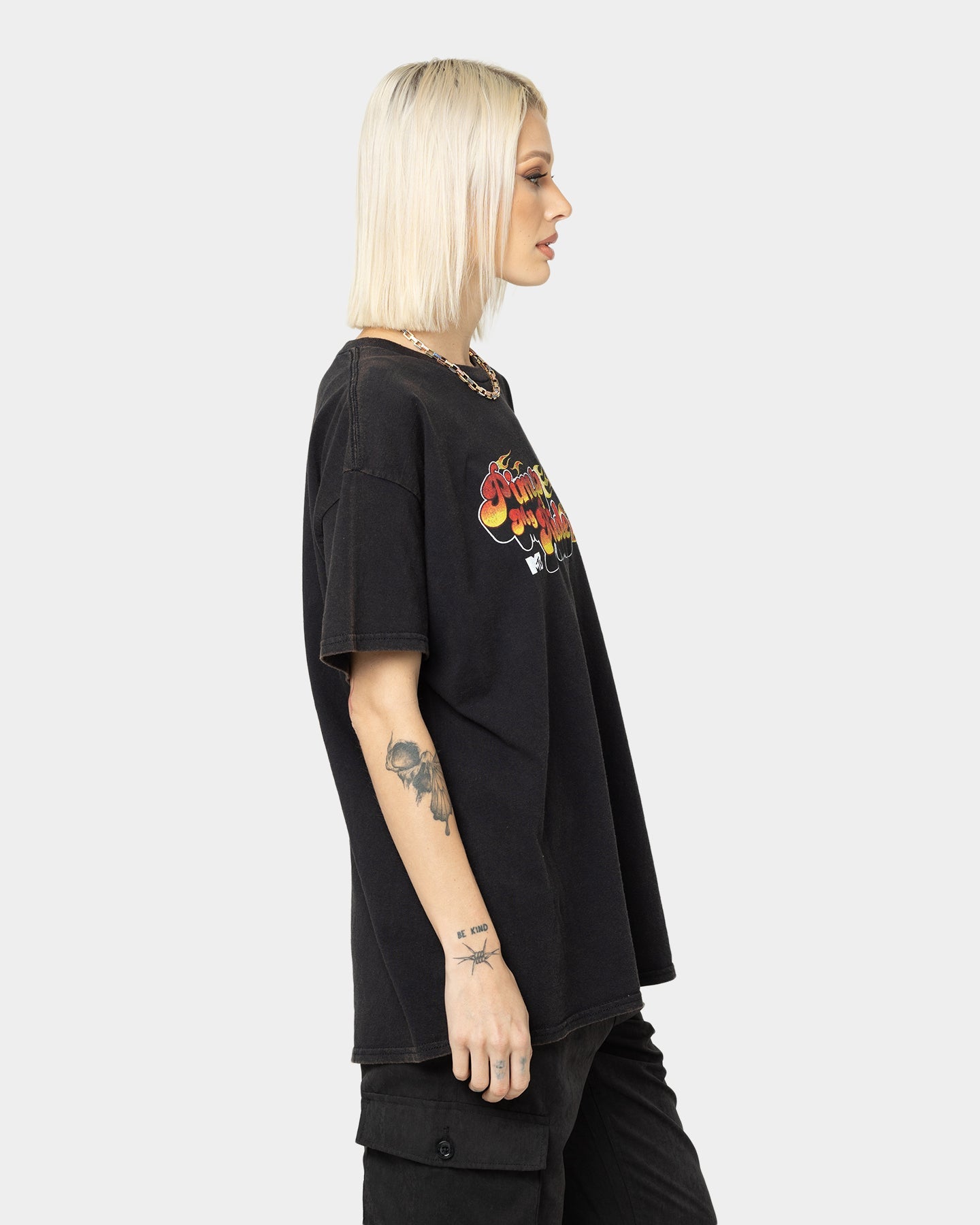 American Thrift X MTV Pimp My Ride Vintage T-Shirt Black Wash Style001