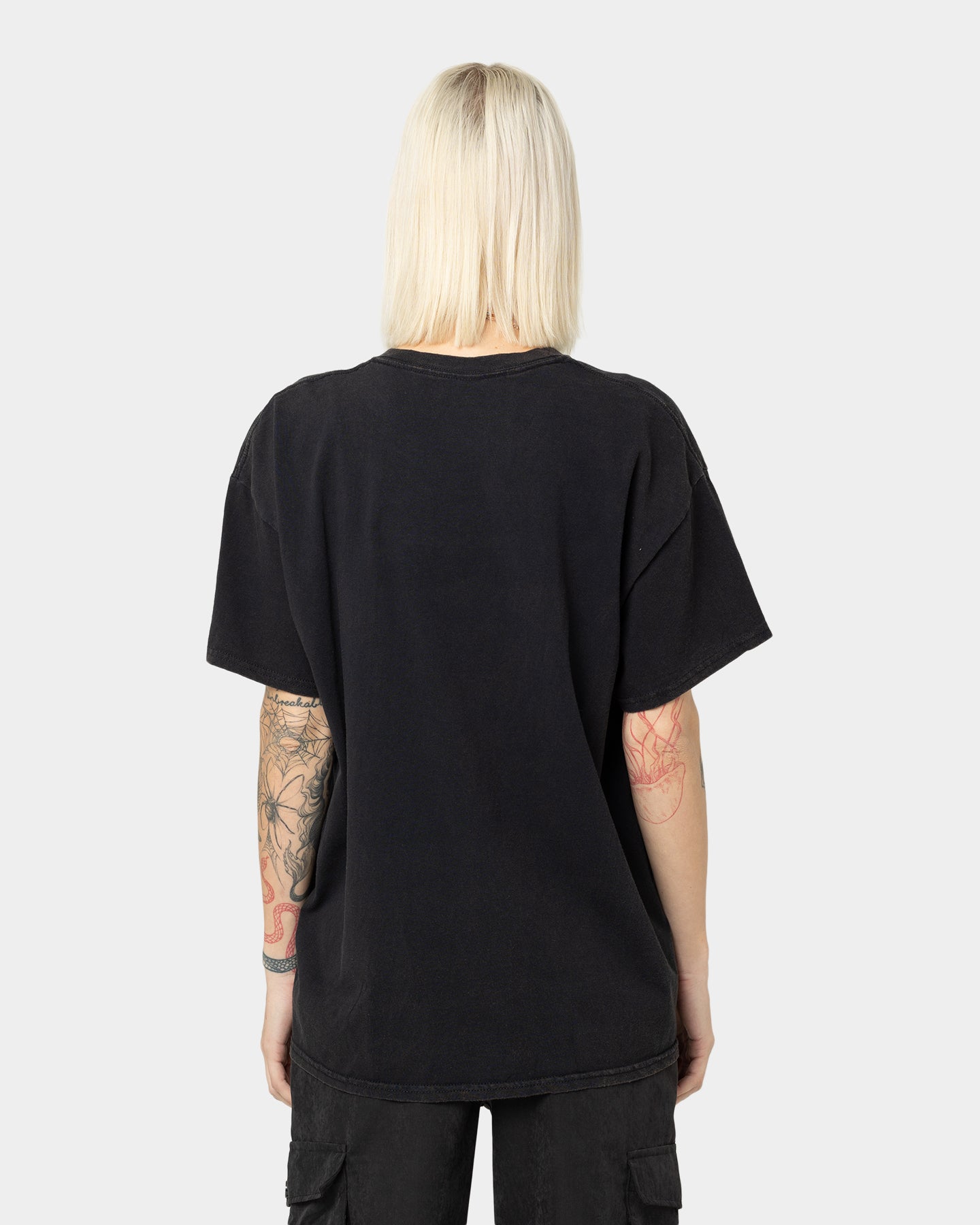 American Thrift X MTV The Real World Vintage T-Shirt Black Wash Style001