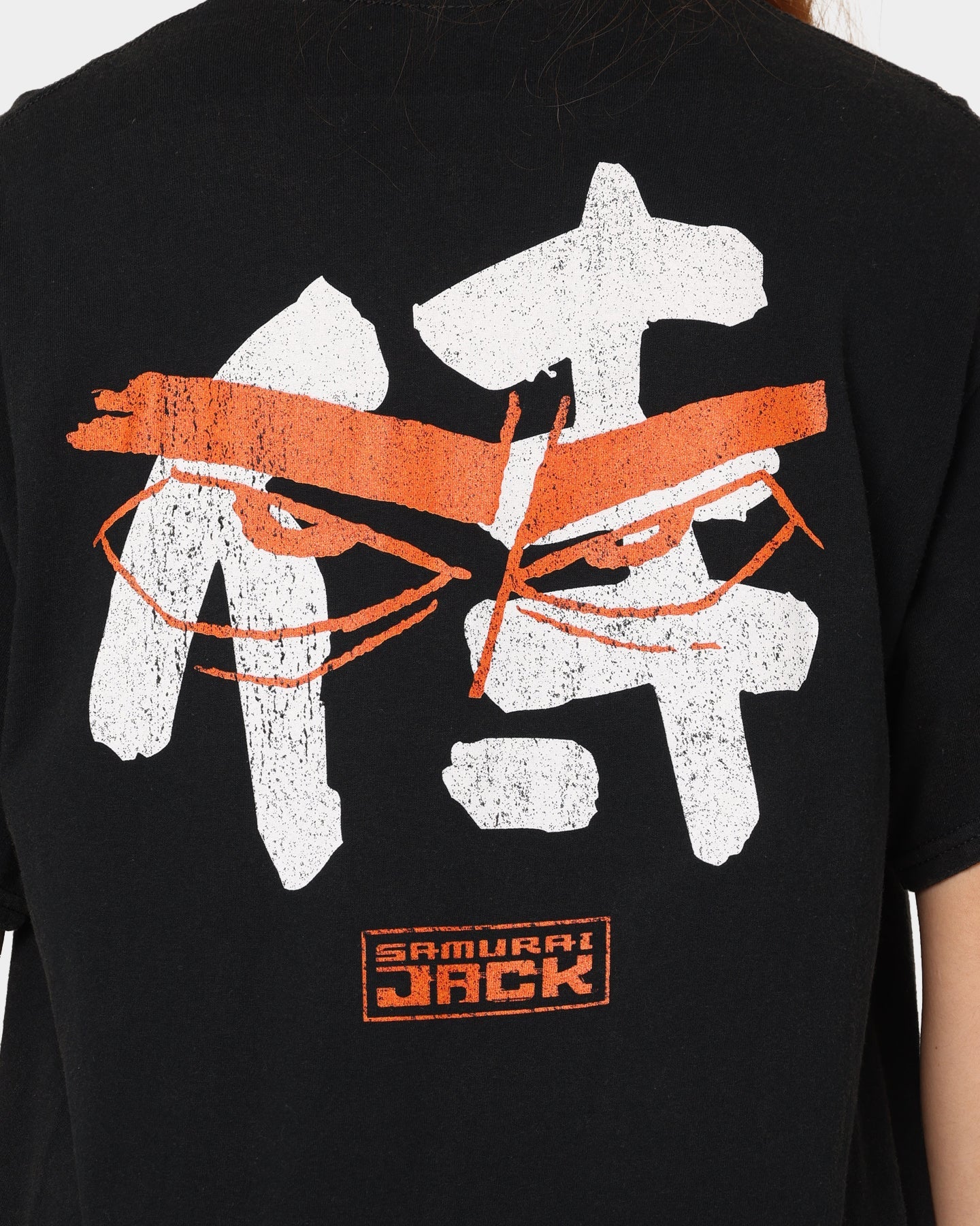 American Thrift X Samurai Jack Jack Vintage T-Shirt Black Style001