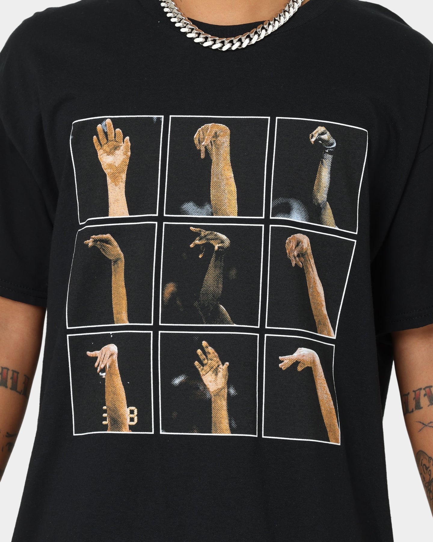Goat Crew Swish T-Shirt Black