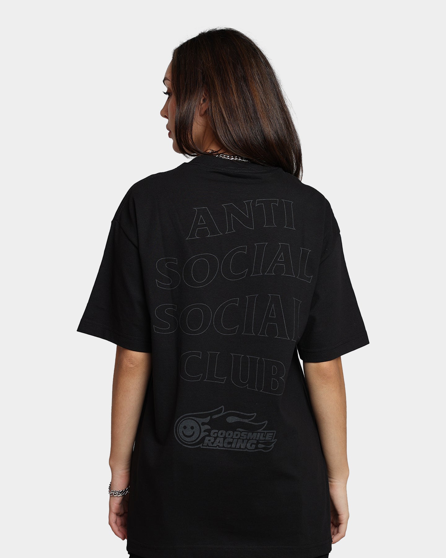 Anti Social Social Club Hatsune Miku T-Shirt Black Style001