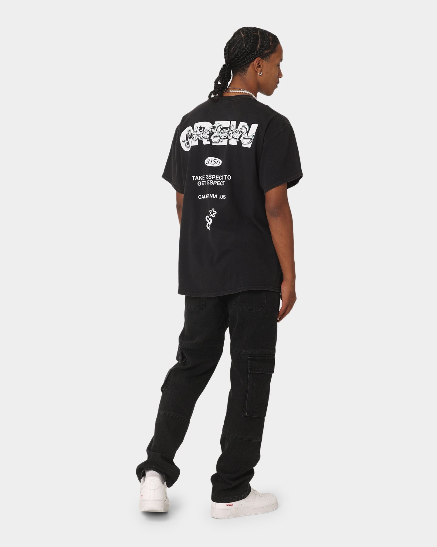 Goat Crew The Crew Vintage T-Shirt Black Wash