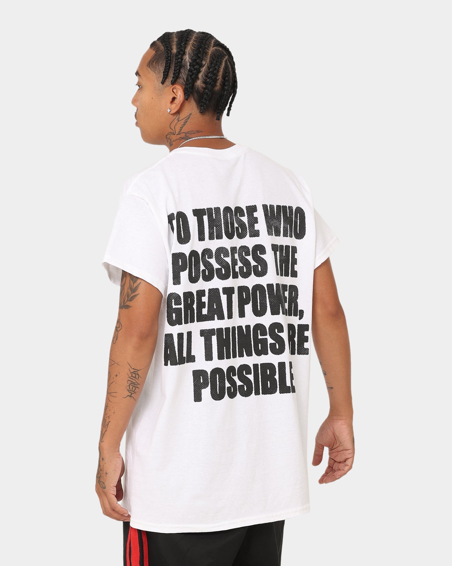 American Thrift X Power Rangers Power Rangers Vintage T-Shirt White