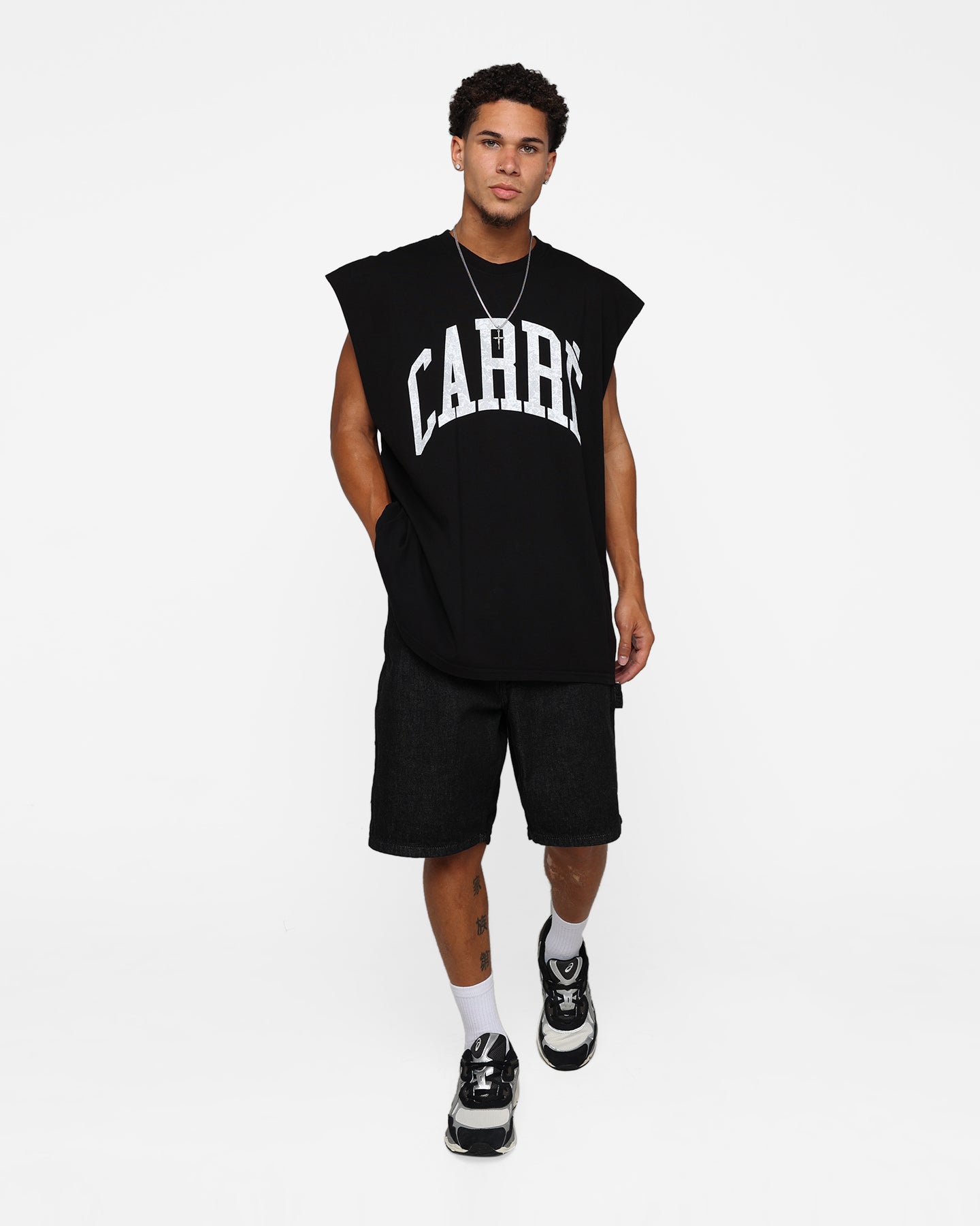 Carre Arch Muscle T-Shirt Black