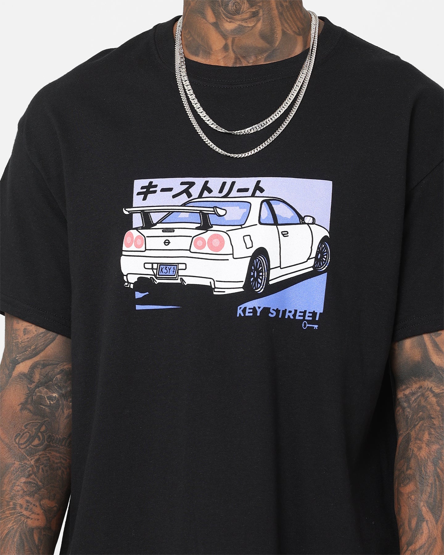 Key Street Kaiju Karuma T-Shirt Black