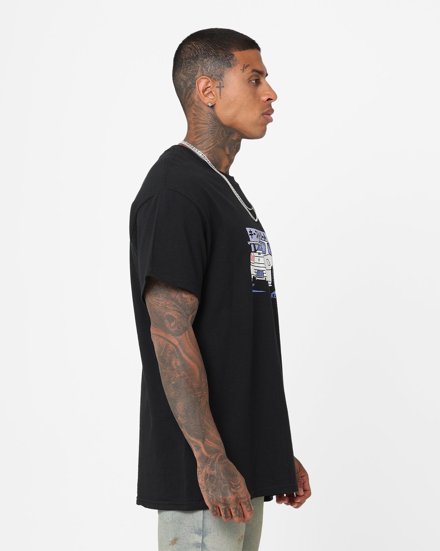 Key Street Kaiju Karuma T-Shirt Black