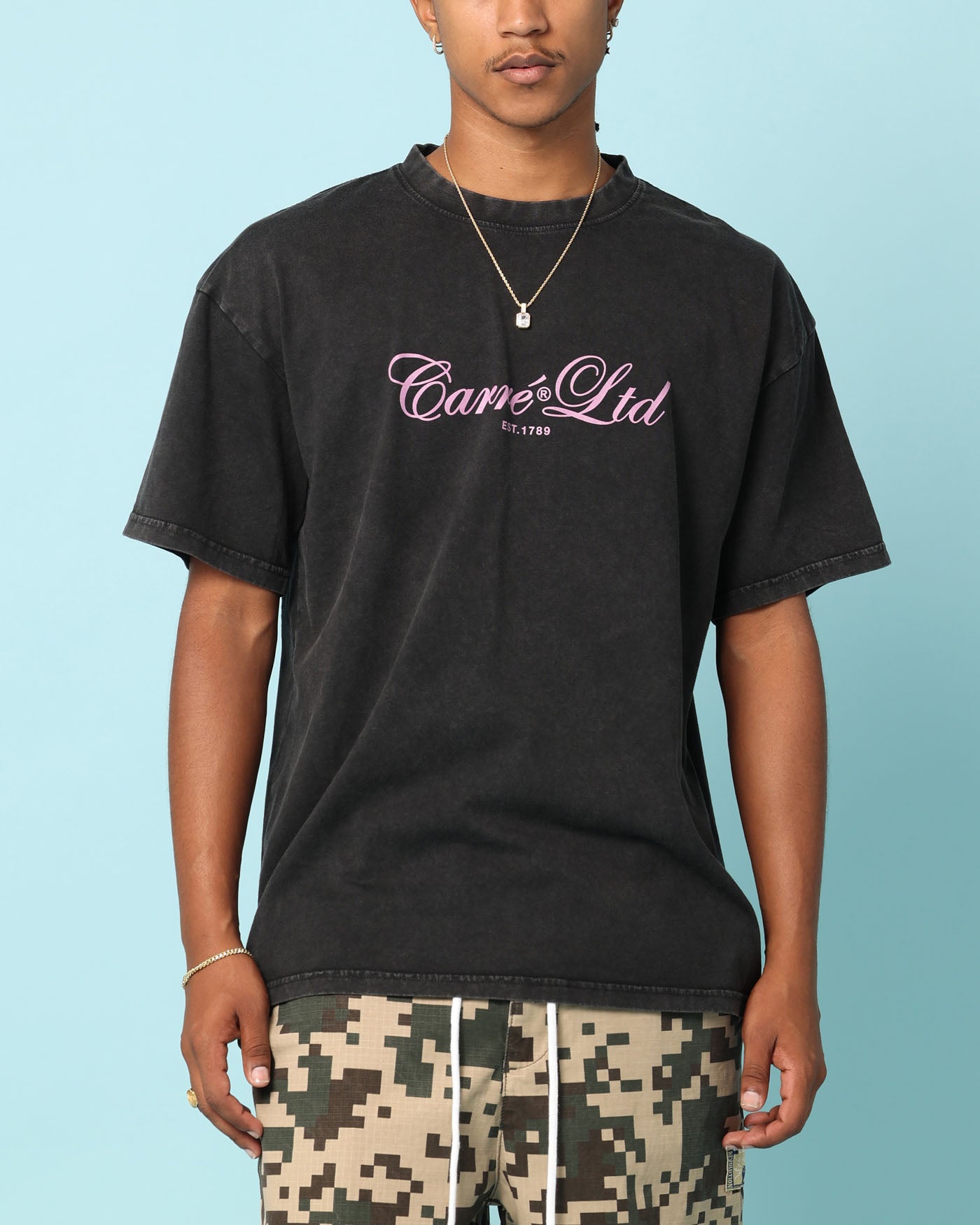 Carre Ltd T-Shirt Washed Black
