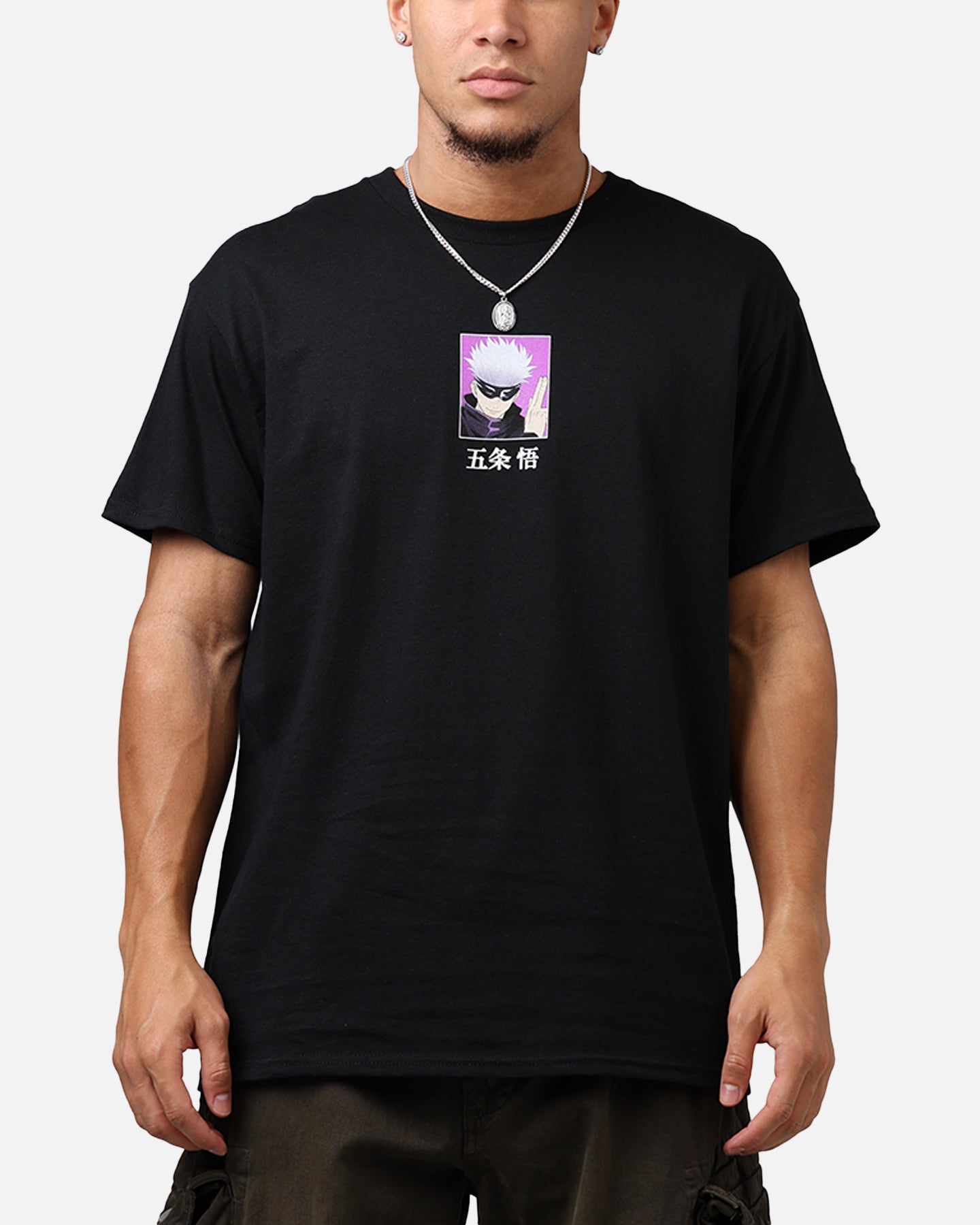 Goat Crew X jujutsu kaisen Gojo T-Shirt Black