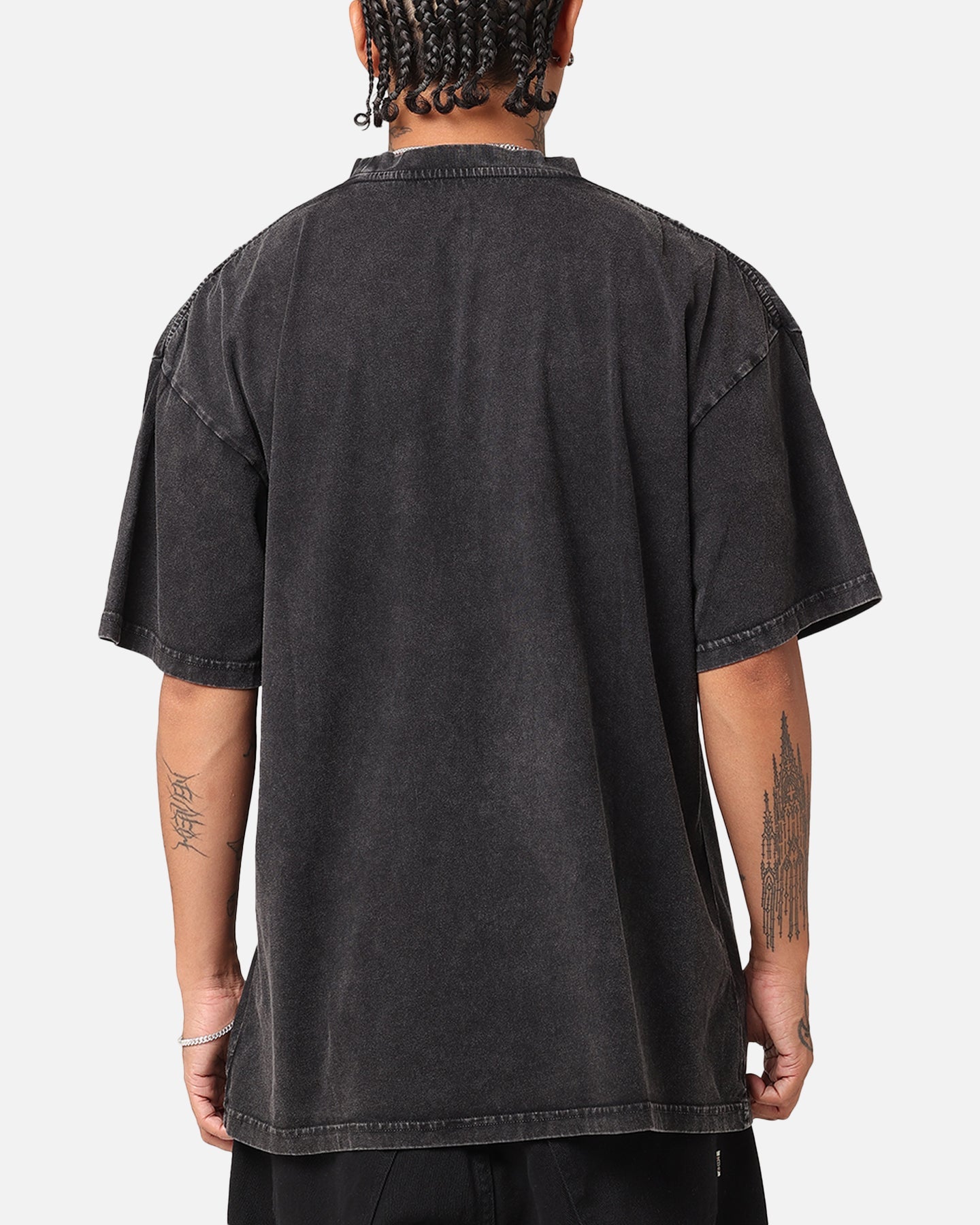 Carre Classic Champs T-Shirt Black Acidwash