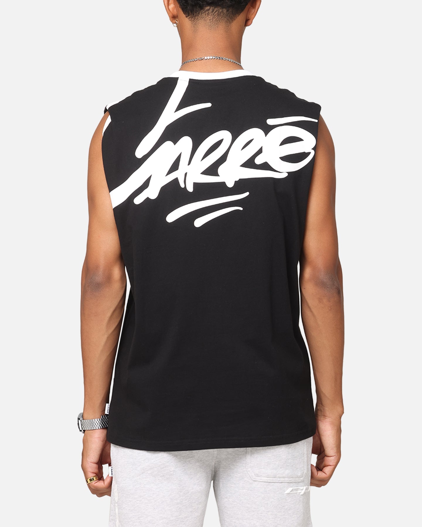 Carre Graffiti Muscle T-Shirt Black