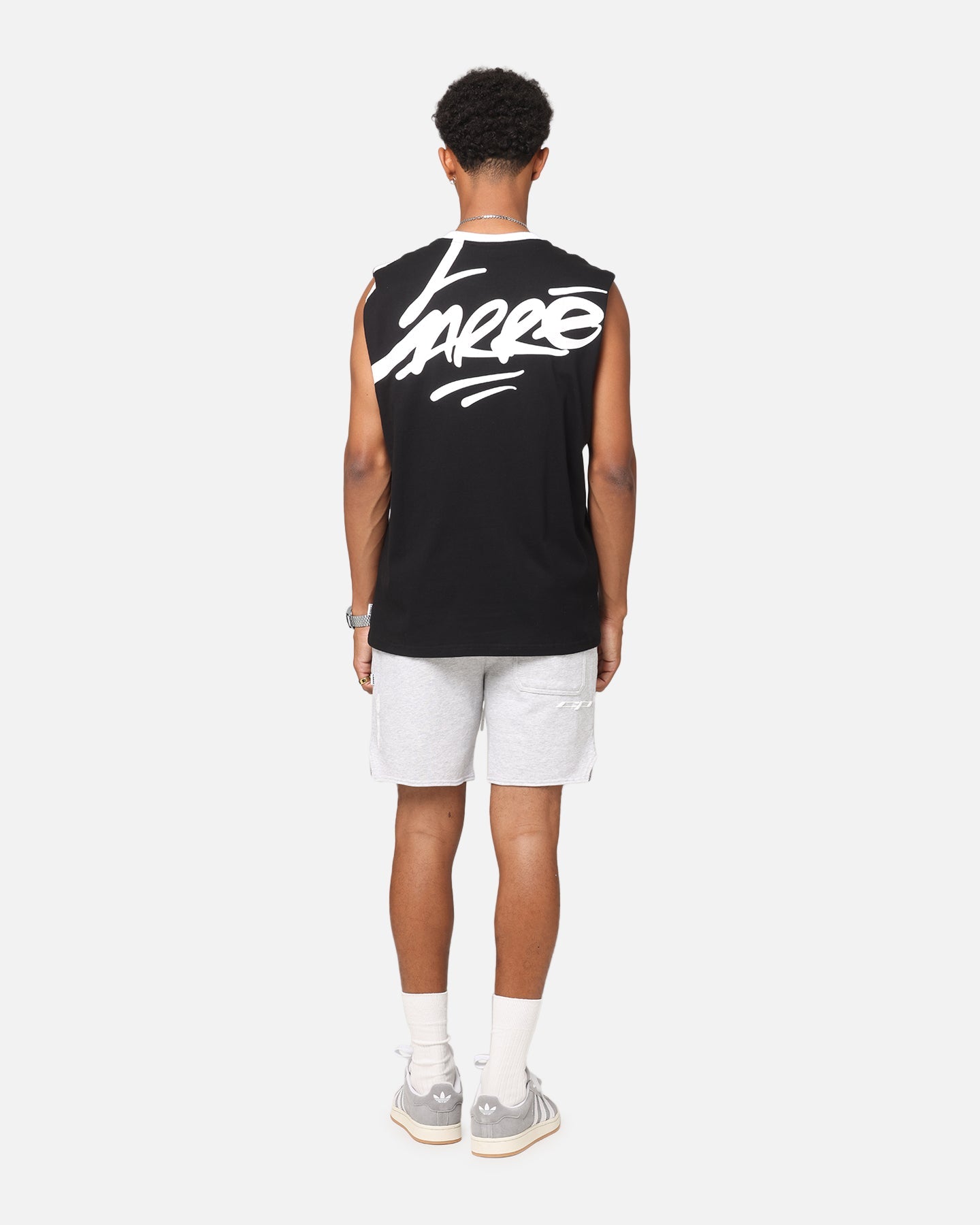 Carre Graffiti Muscle T-Shirt Black