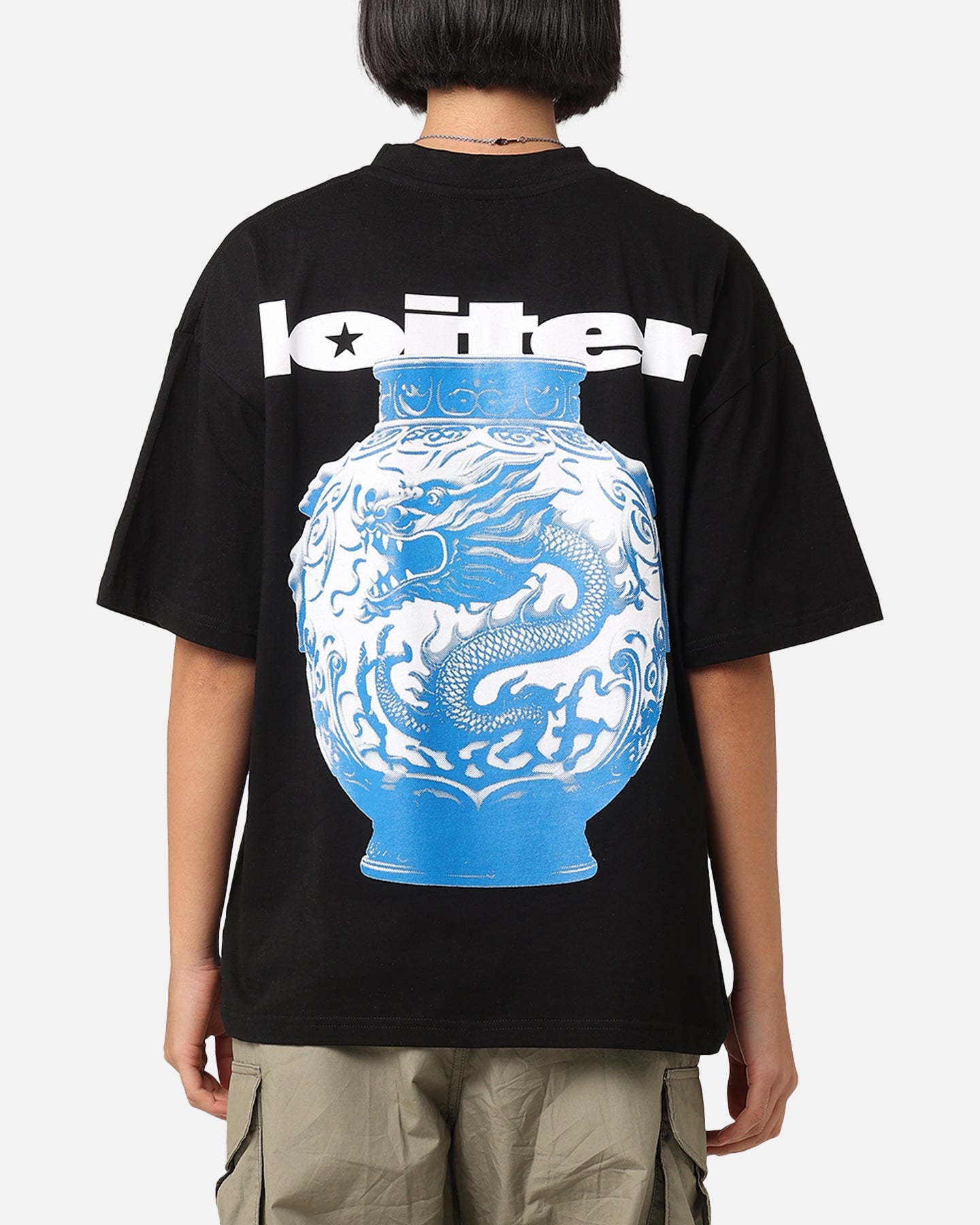 Loiter Fine China T-Shirt Black Style001