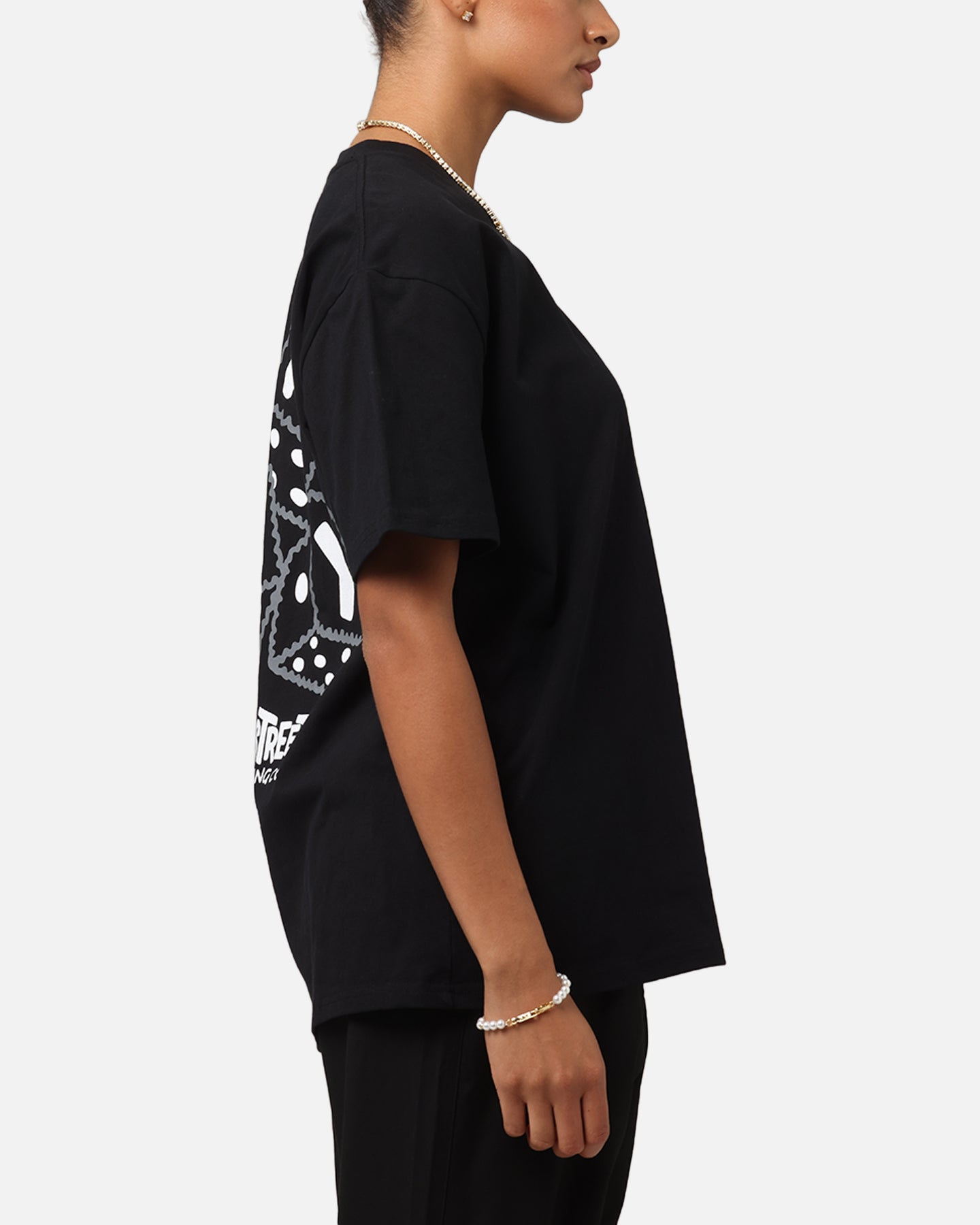 Key Street Dice Vintage T-Shirt Black Style001
