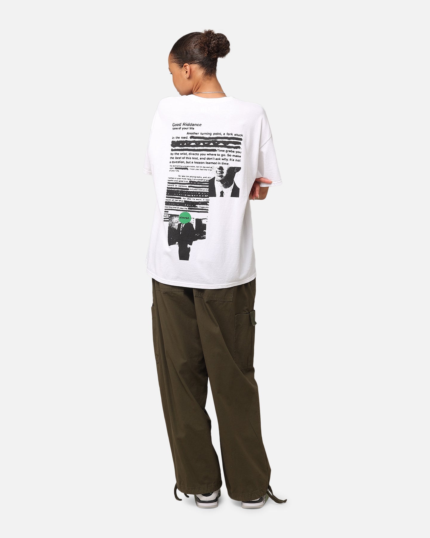 Green Day Good Riddance Vintage T-Shirt Vintage White Style001