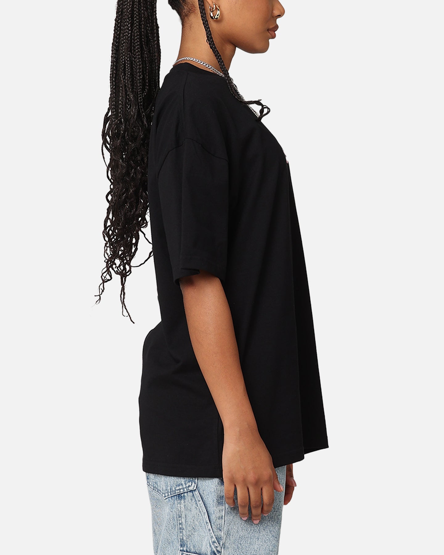 Carre Melted Drop T-Shirt Black Style001