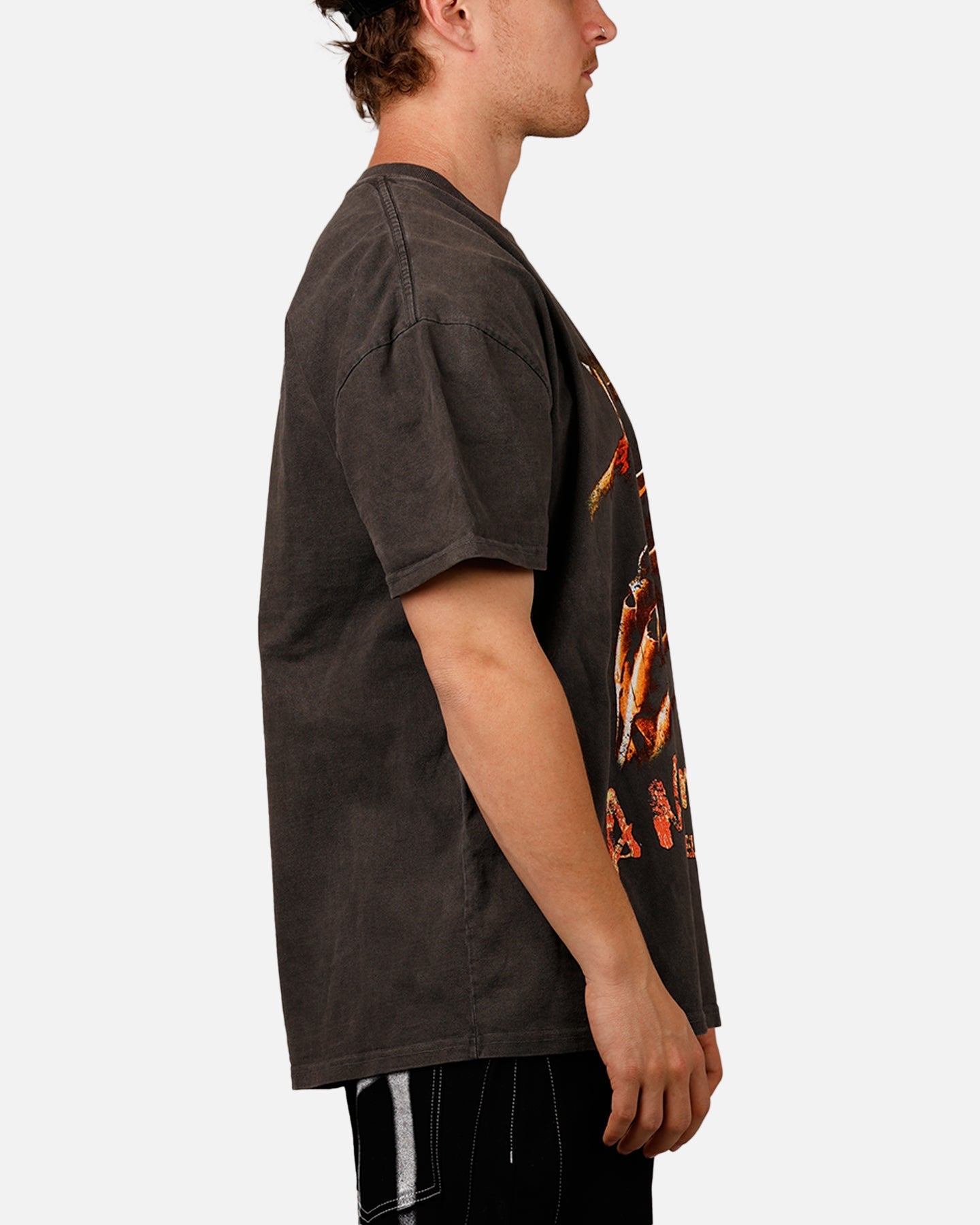American Thrift X A Nightmare on Elm Street 'Horror Classics' Claw Heavy T-Shirt Black Wash
