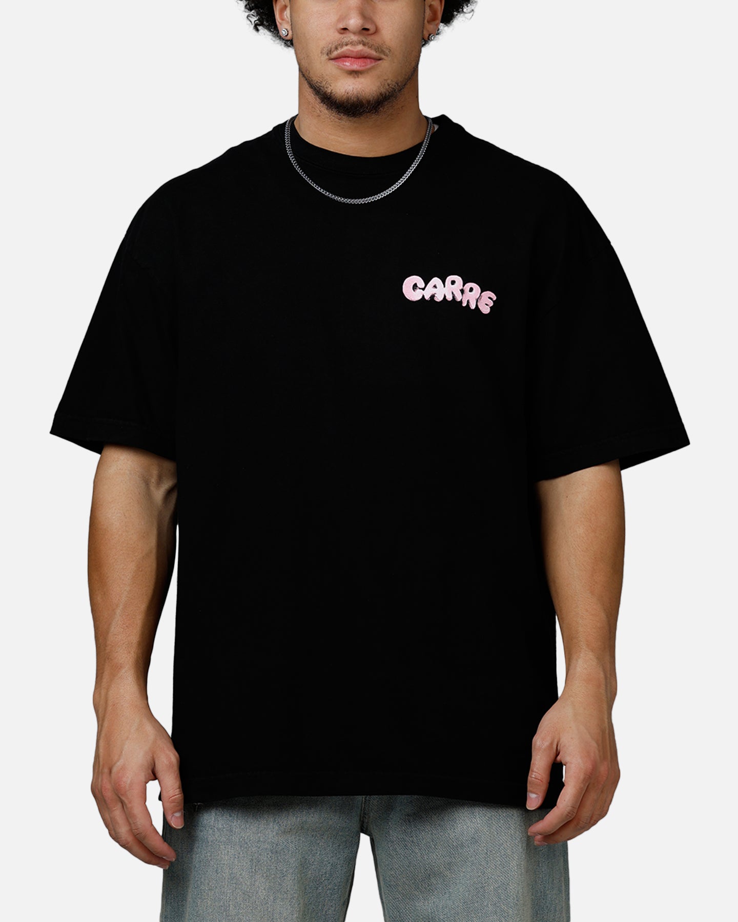 Carre Melted T-Shirt Black