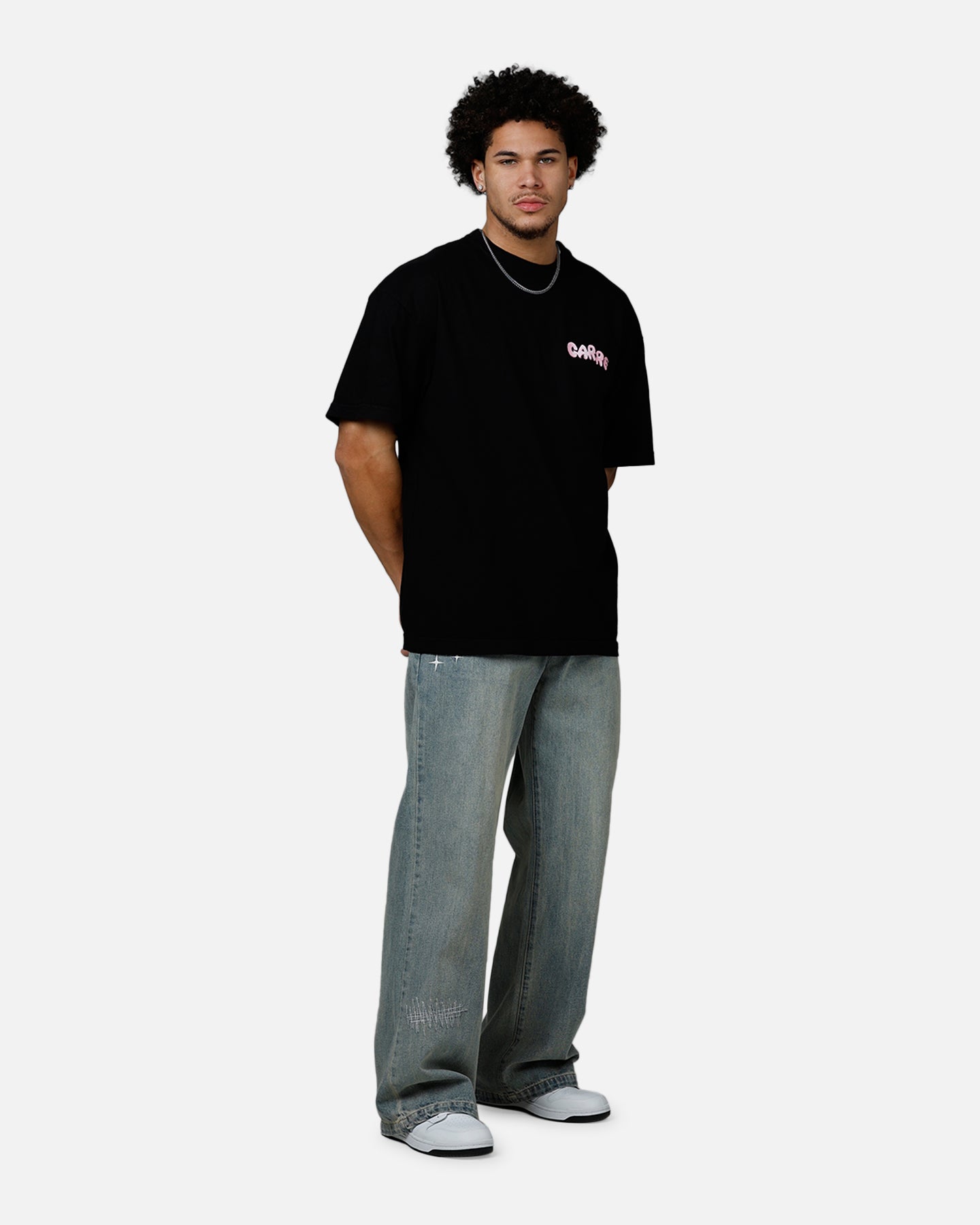 Carre Melted T-Shirt Black