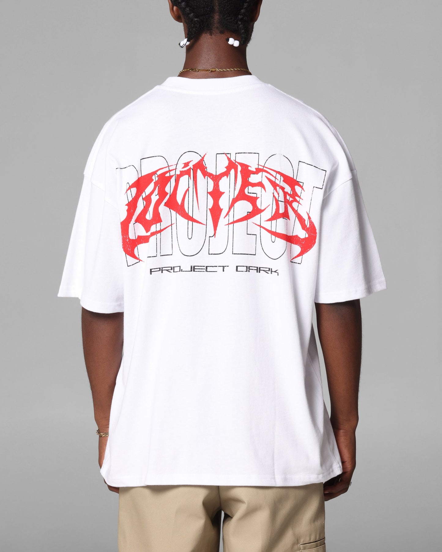 Loiter Cyber Geisha Vintage T-Shirt White Style001