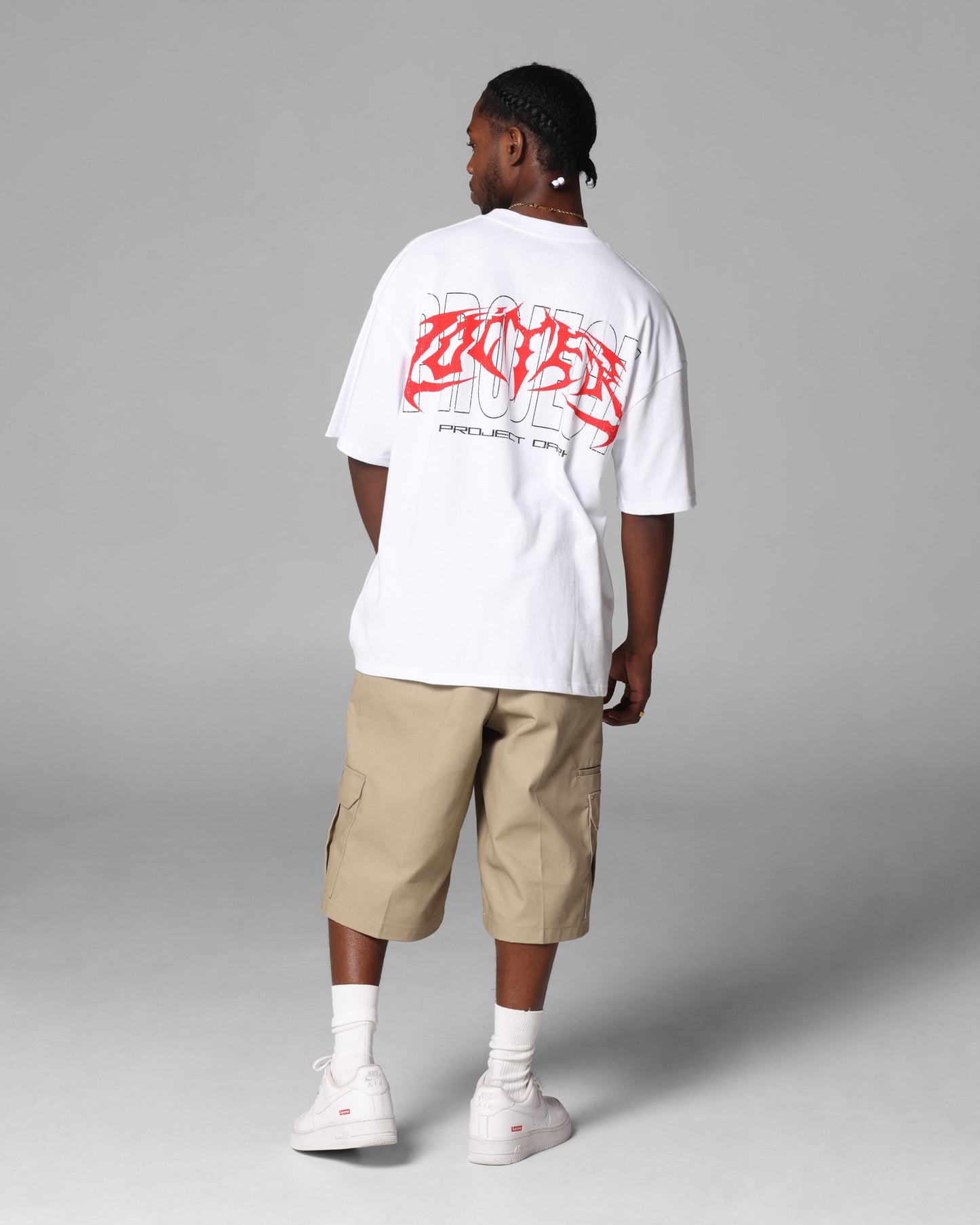 Loiter Cyber Geisha Vintage T-Shirt White Style001