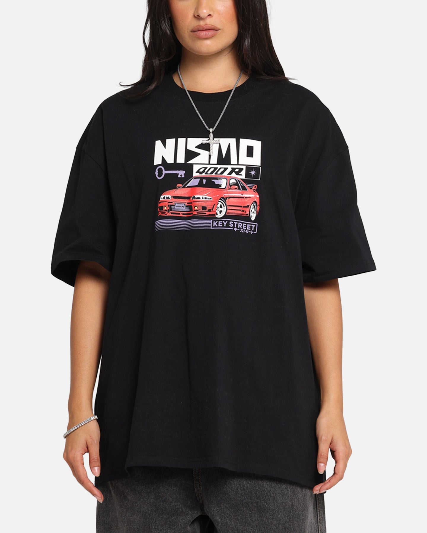 Key Street 400 R T-Shirt Black Style001
