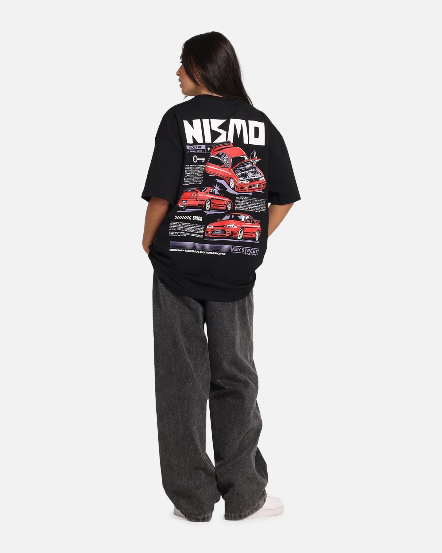 Key Street 400 R T-Shirt Black Style001