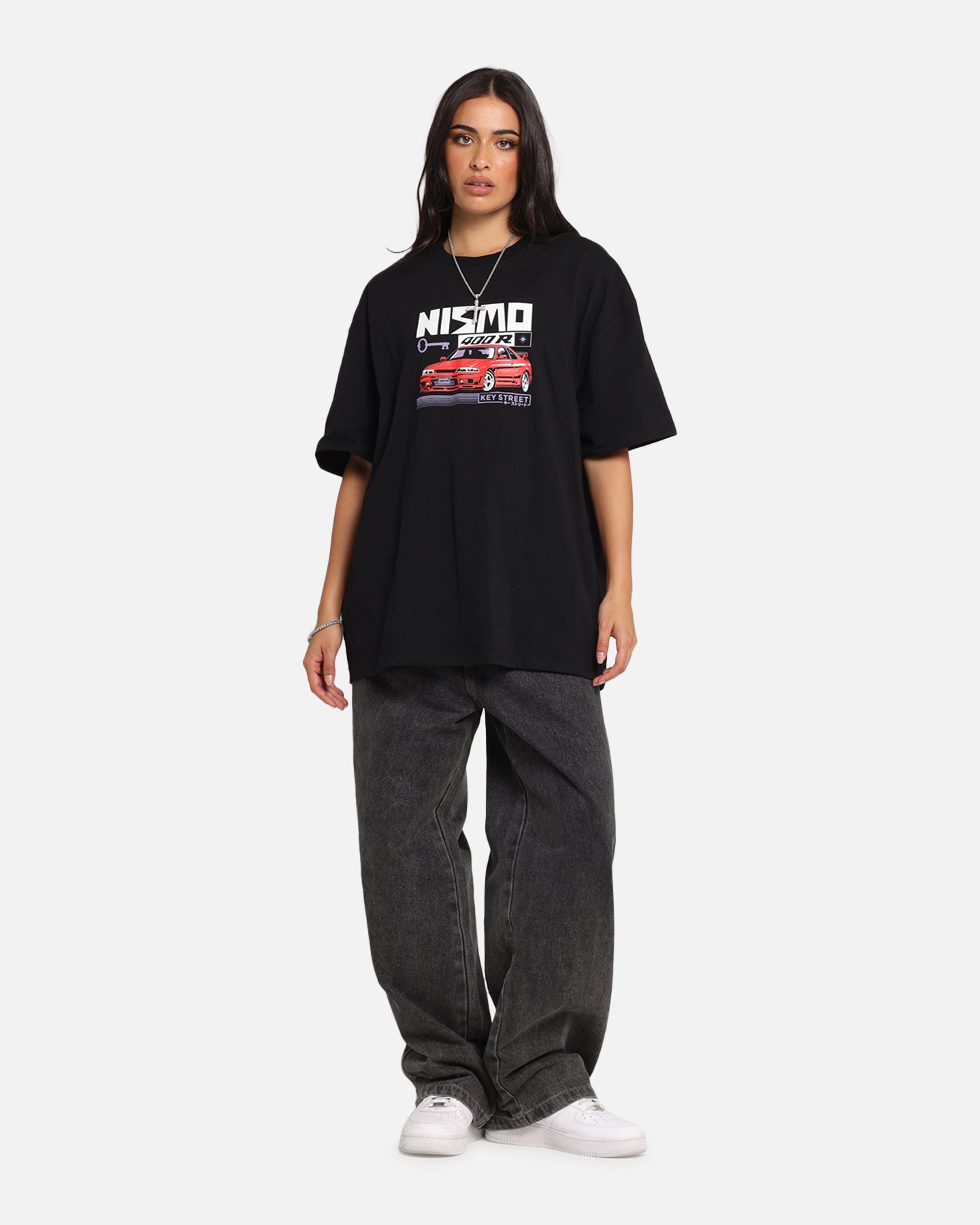 Key Street 400 R T-Shirt Black Style001