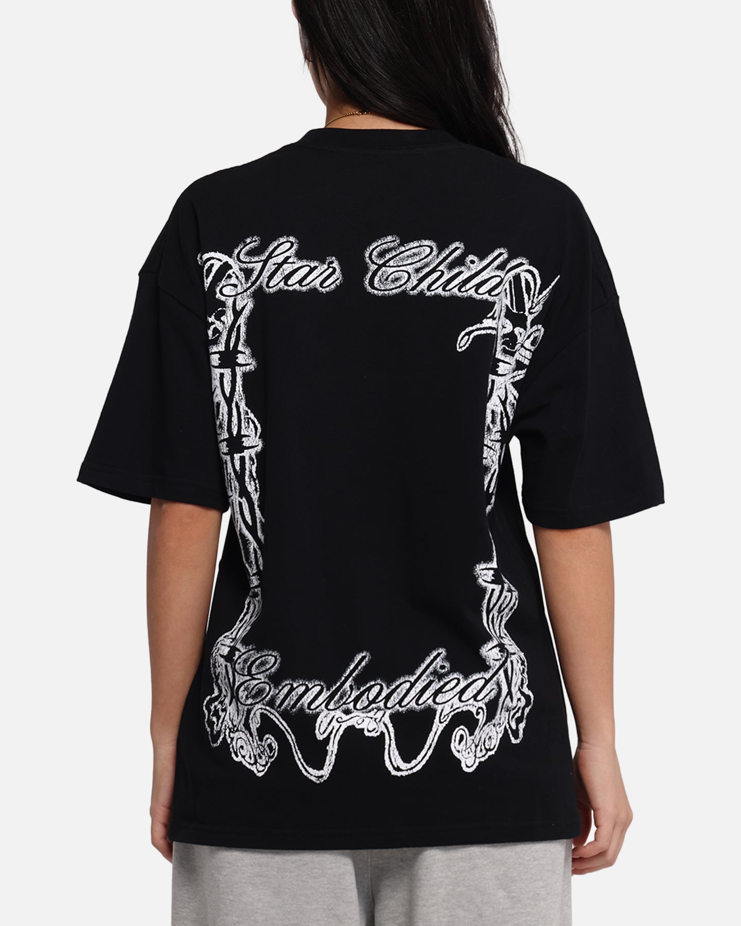 Loiter Earth Angel T-Shirt Black Style001