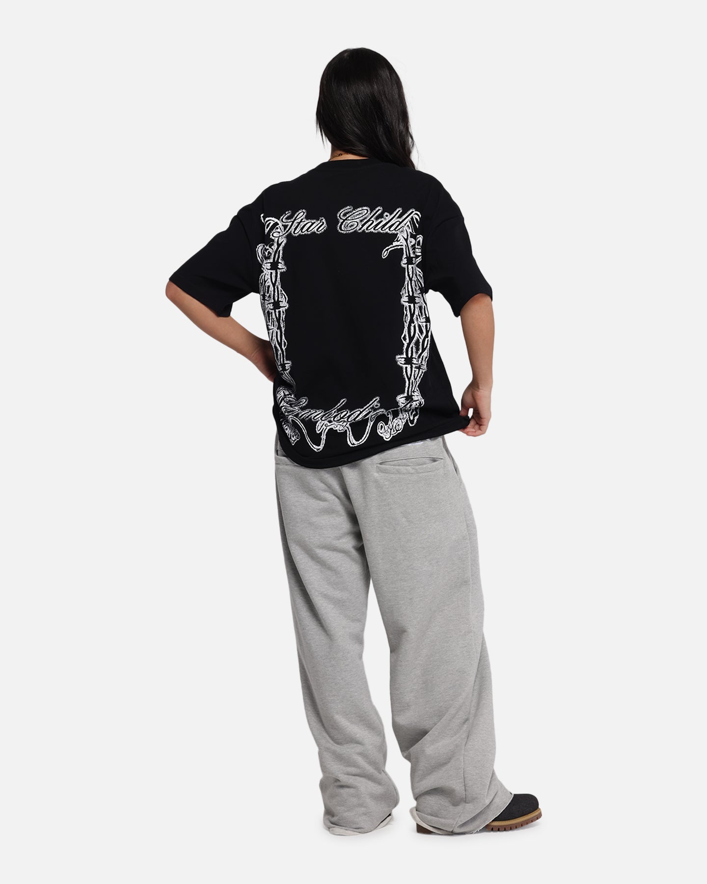 Loiter Earth Angel T-Shirt Black Style001