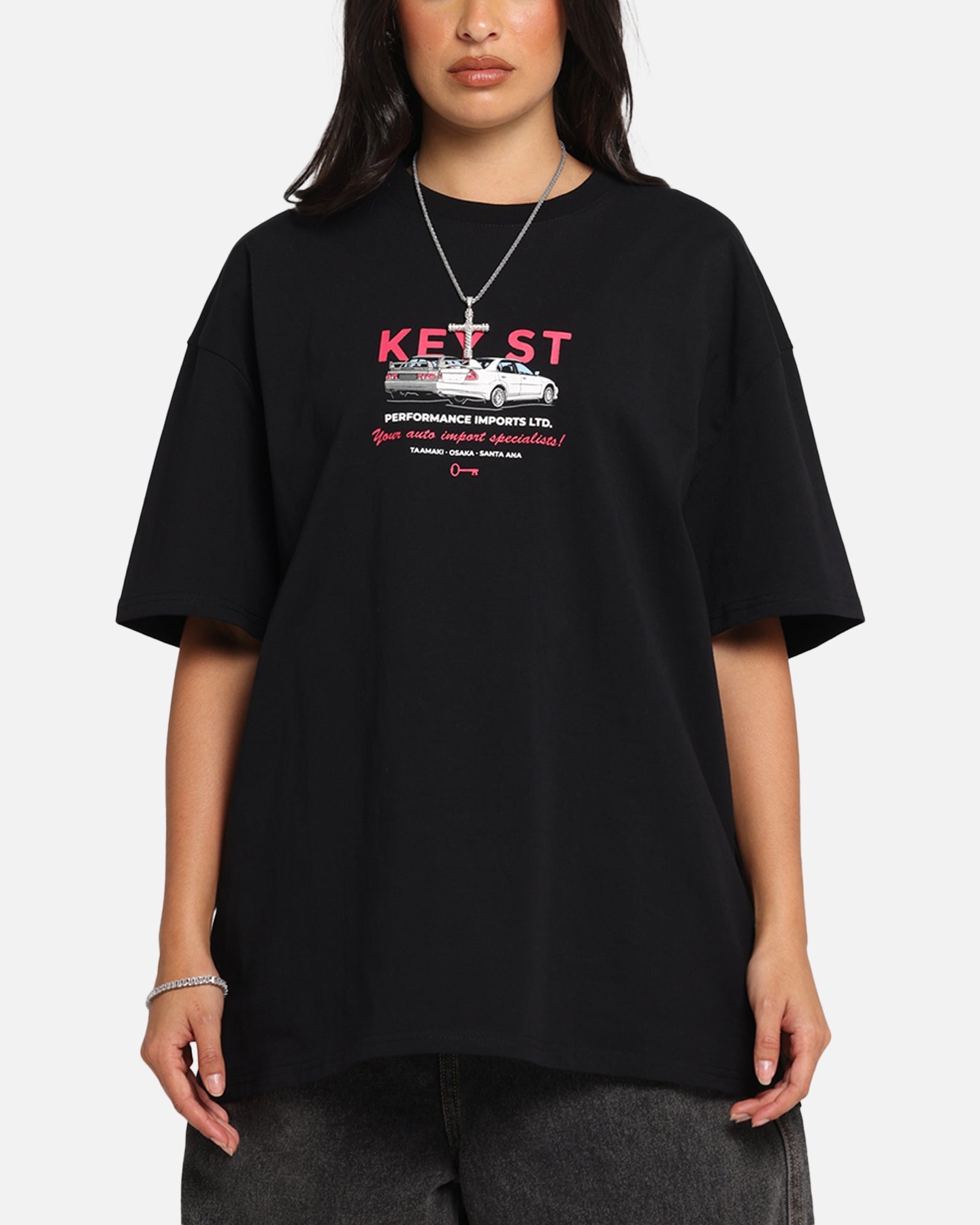 Key Street Dealership T-Shirt Black Style001