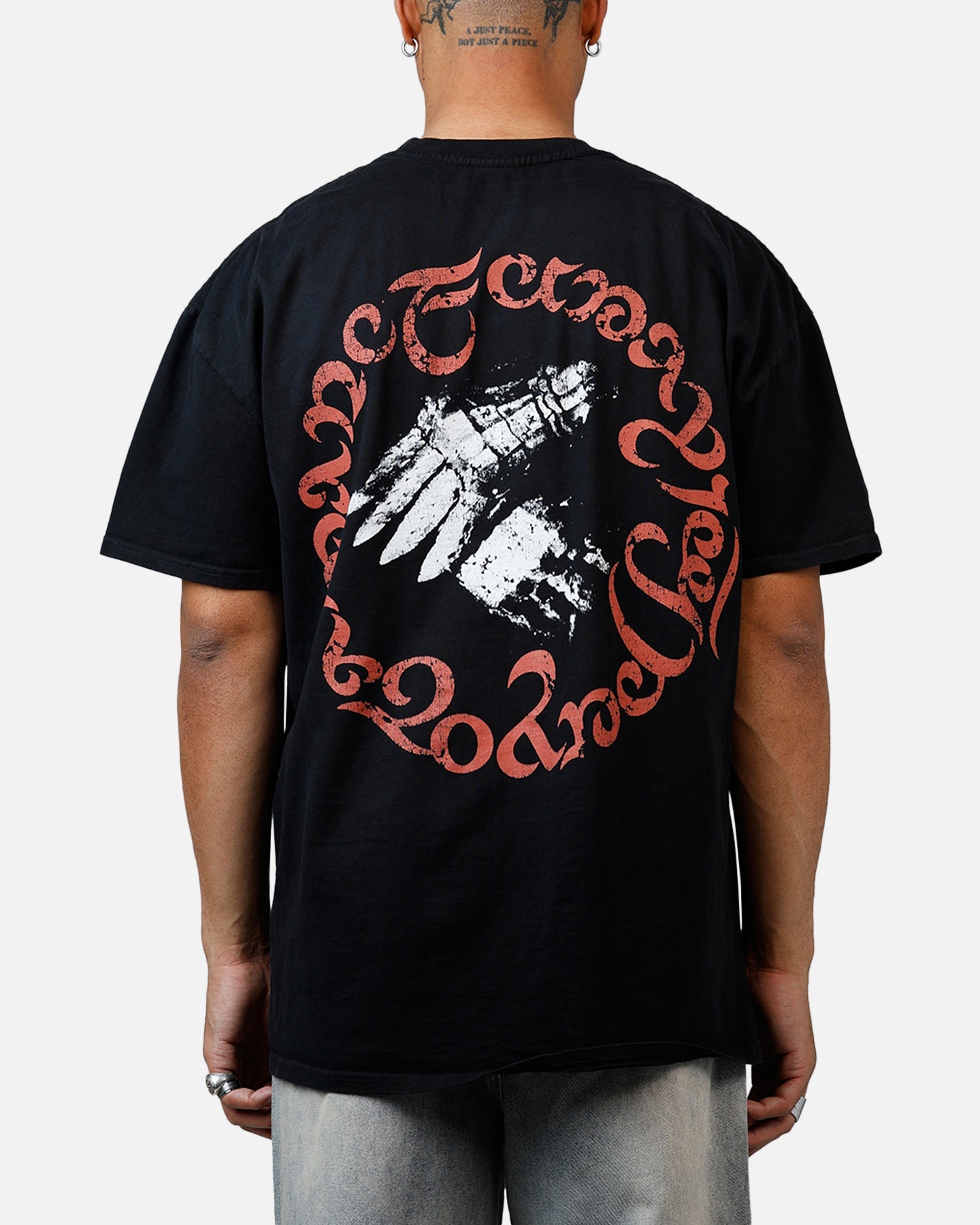 American Thrift X Lord Of The Rings Fellowship Heavyweight T-Shirt Black