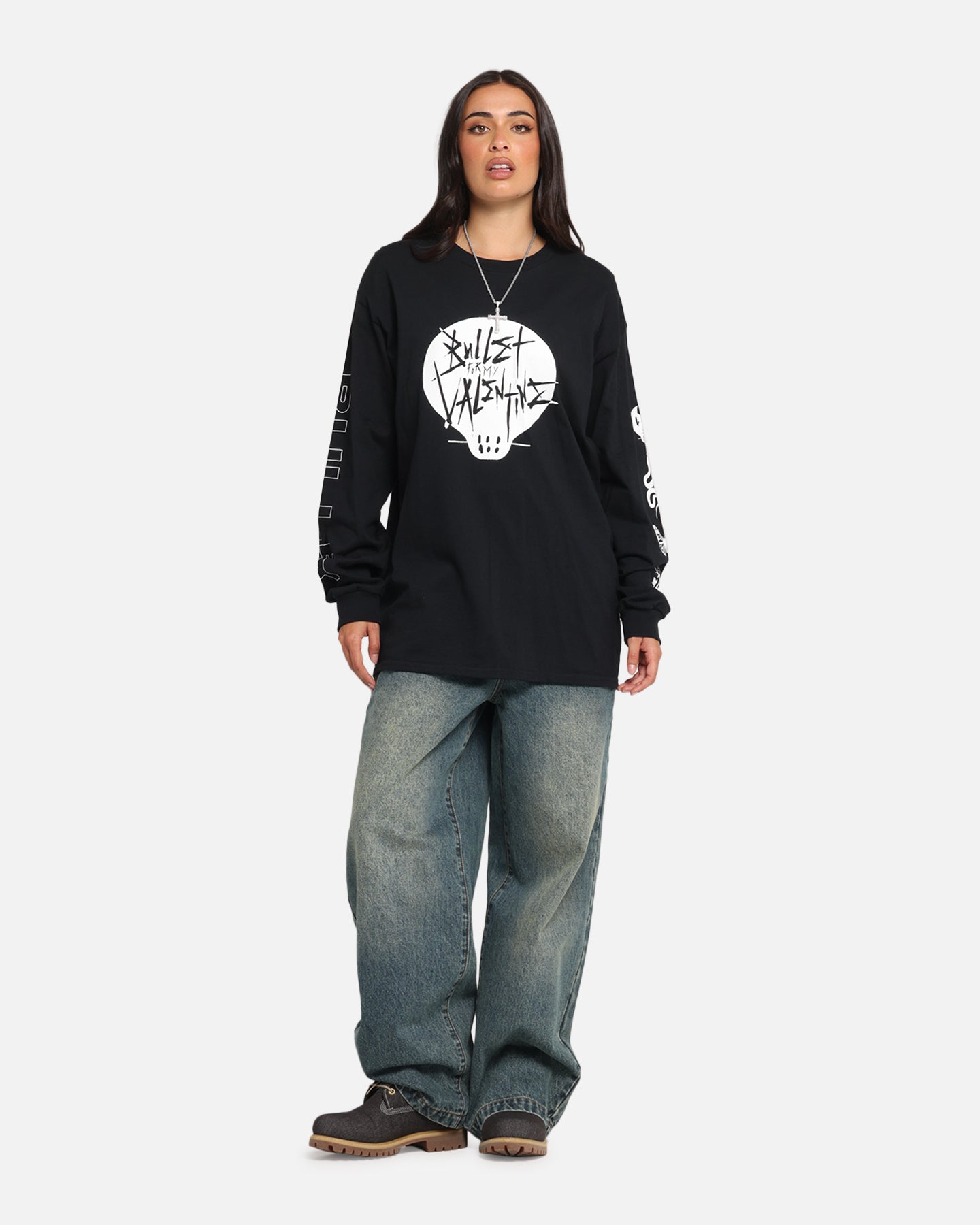 Bullet For My Valentine Parasite Long Sleeve T-Shirt Black Style001