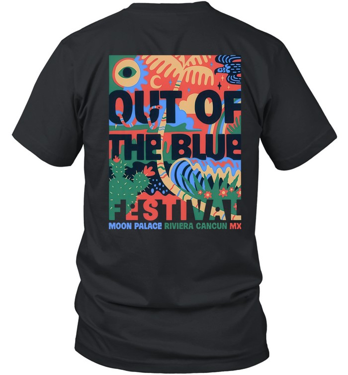 Out Of The Blue Festival CancĂșn MX 2025 Unisex Hoodie