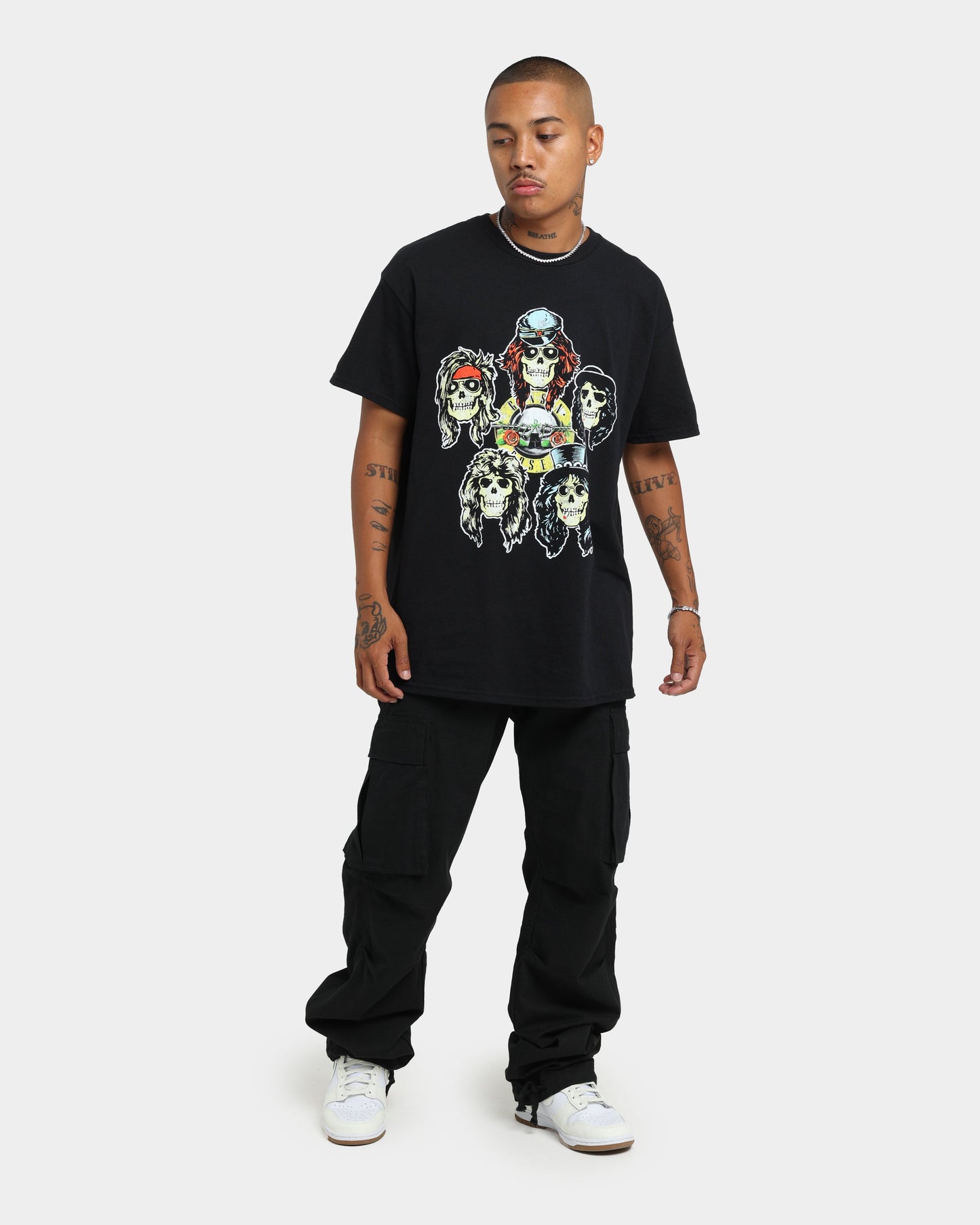 Guns N Roses LA Coliseum T-Shirt Black