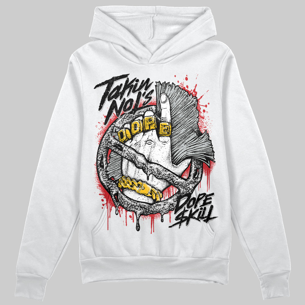 Black Cement 3s DopeSkill Hoodie Sweatshirt Takin No L's Graphic
