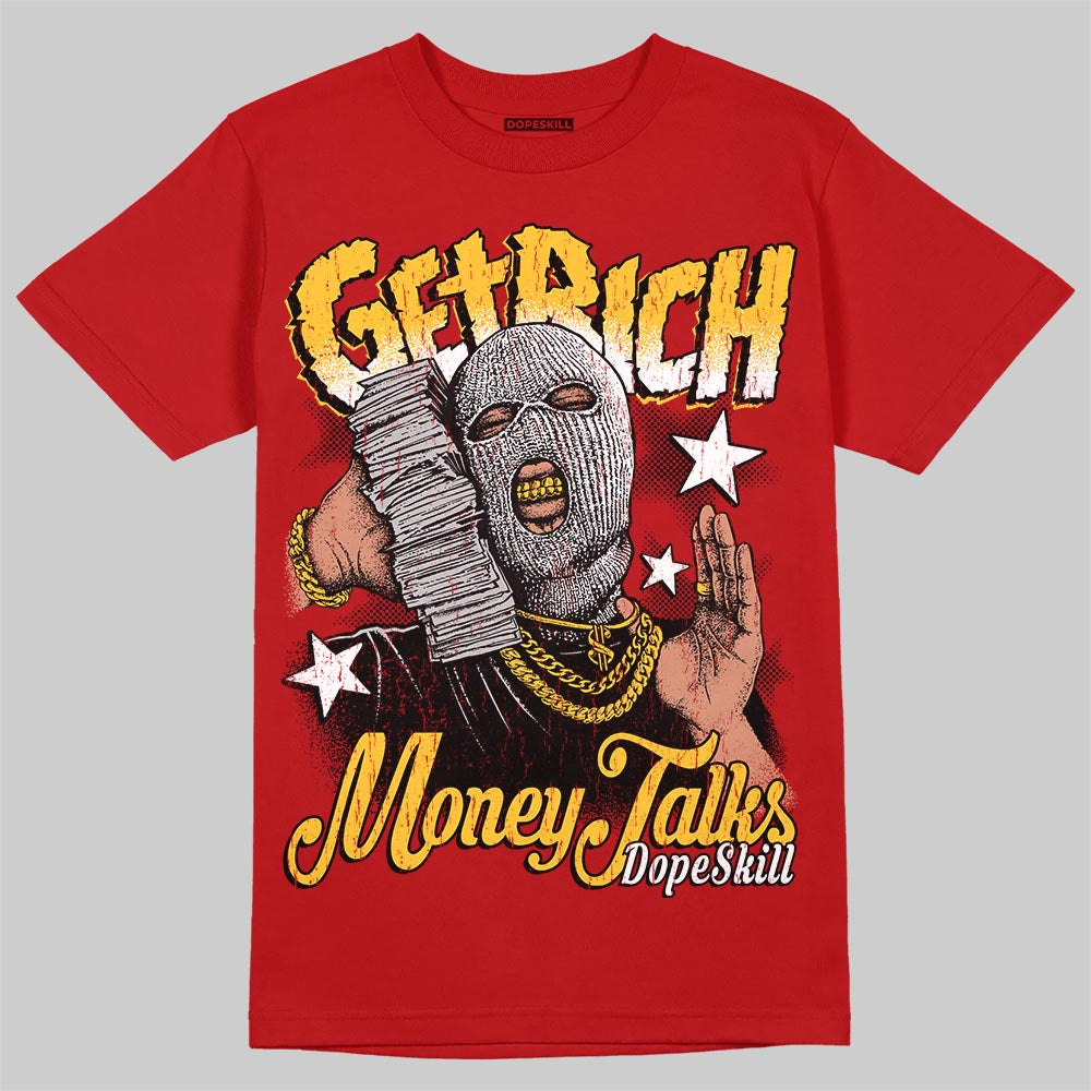 Ferrari 14s DopeSkill T-Shirt Get Rich Graphic