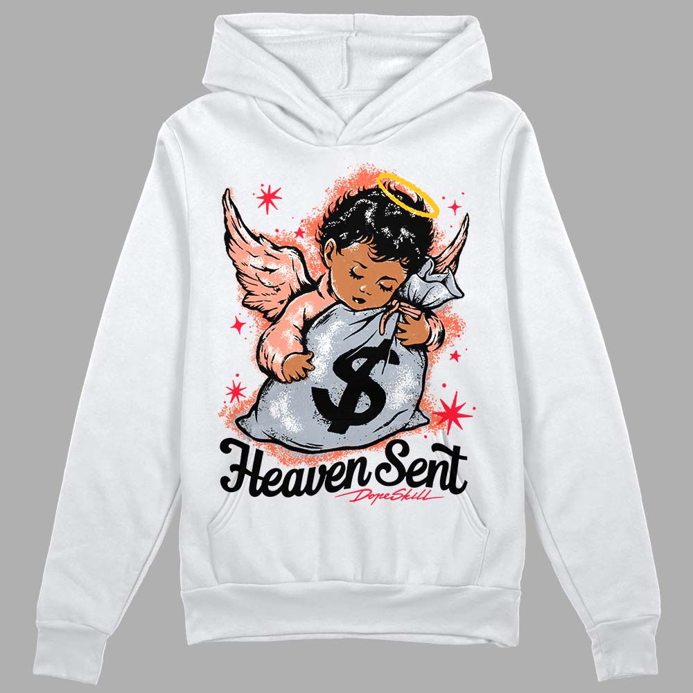 Crimson Bliss 5s DopeSkill Hoodie Sweatshirt Heaven Sent Graphic Style001