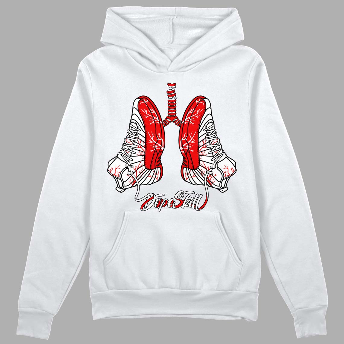 Cherry 12s DopeSkill Hoodie Sweatshirt Breathe Graphic