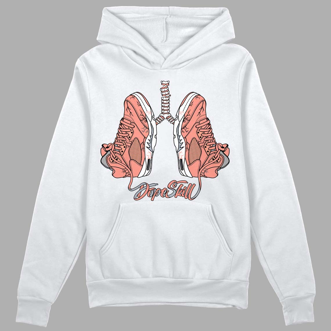 Crimson Bliss 5s DopeSkill Hoodie Sweatshirt Breathe Graphic Style001