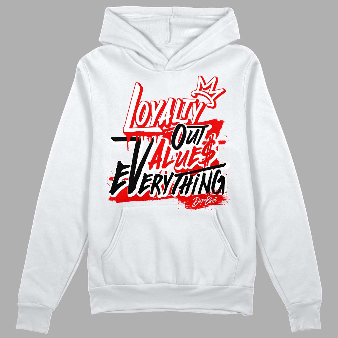 Cherry 12s DopeSkill Hoodie Sweatshirt LOVE Graphic